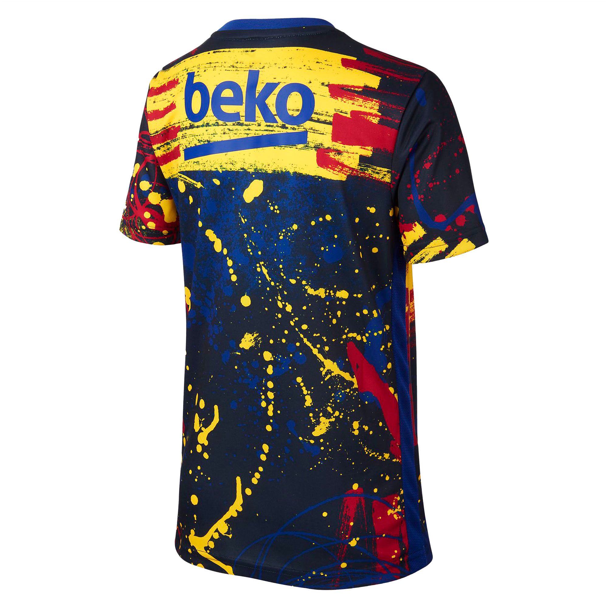 Camiseta Pre-Match FC Barcelona 2019/2020 Dri-FIT Junior Marino - Fútbol Factory