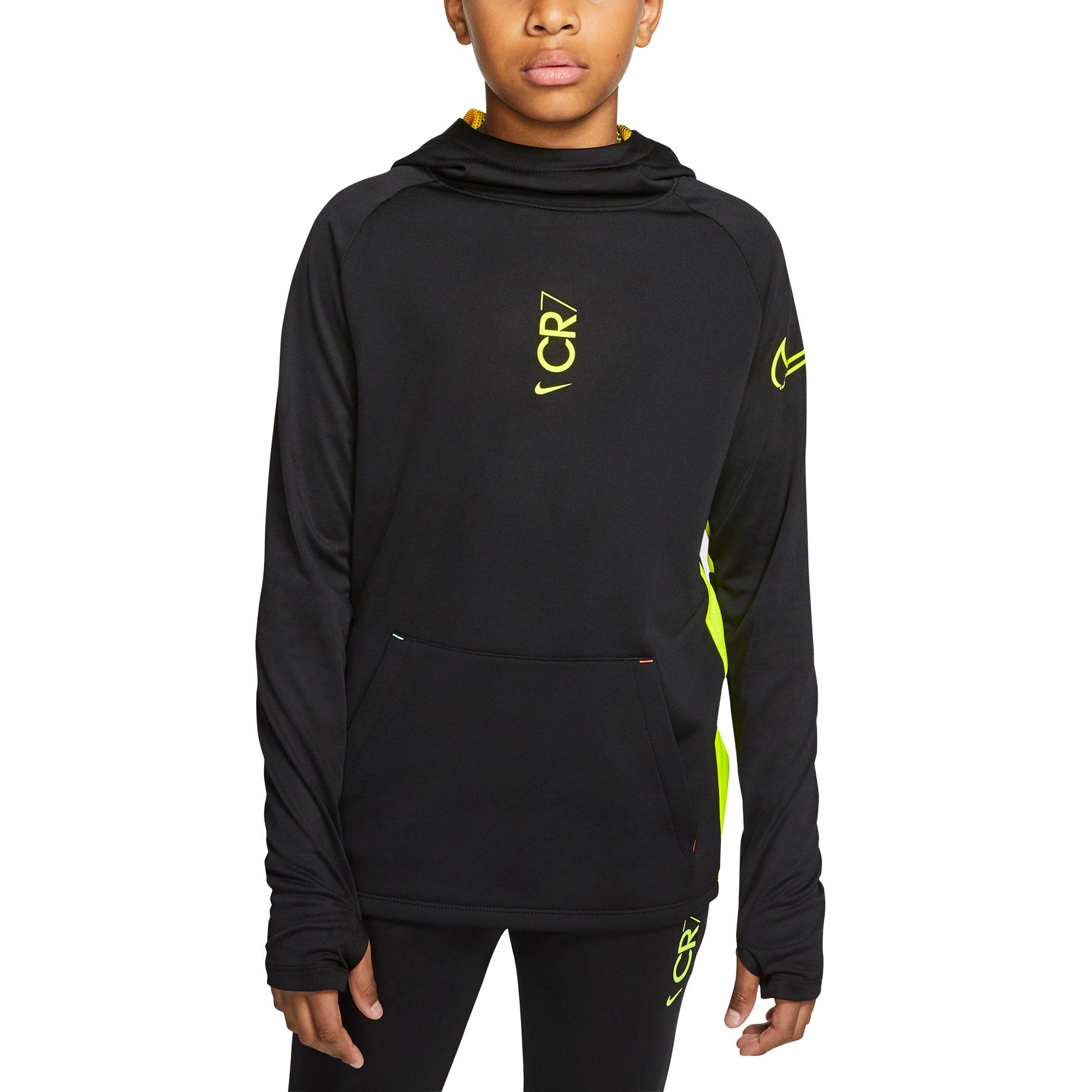 Sudadera con Capucha de Training Dri-FIT CR7 Negro - Fútbol Factory