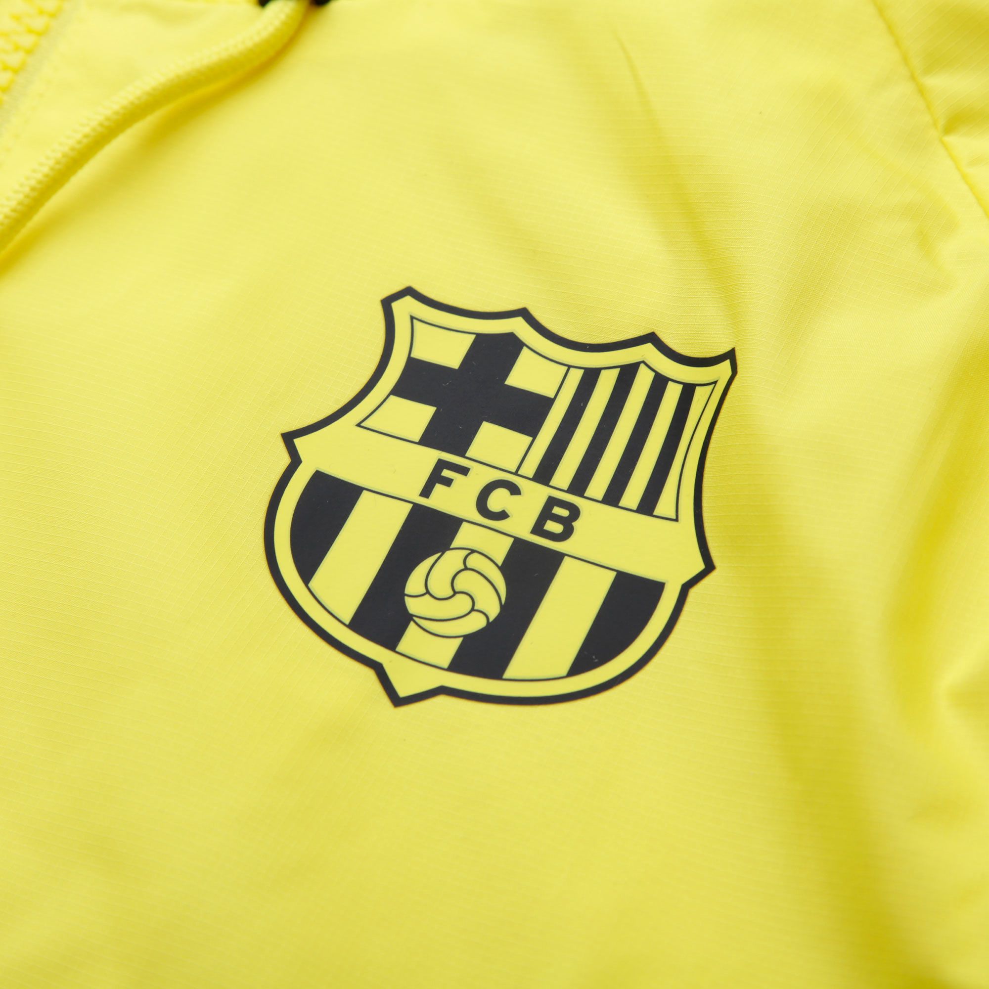 Chaqueta de Paseo FC Barcelona 2019/2020 Windrunner Amarillo - Fútbol Factory