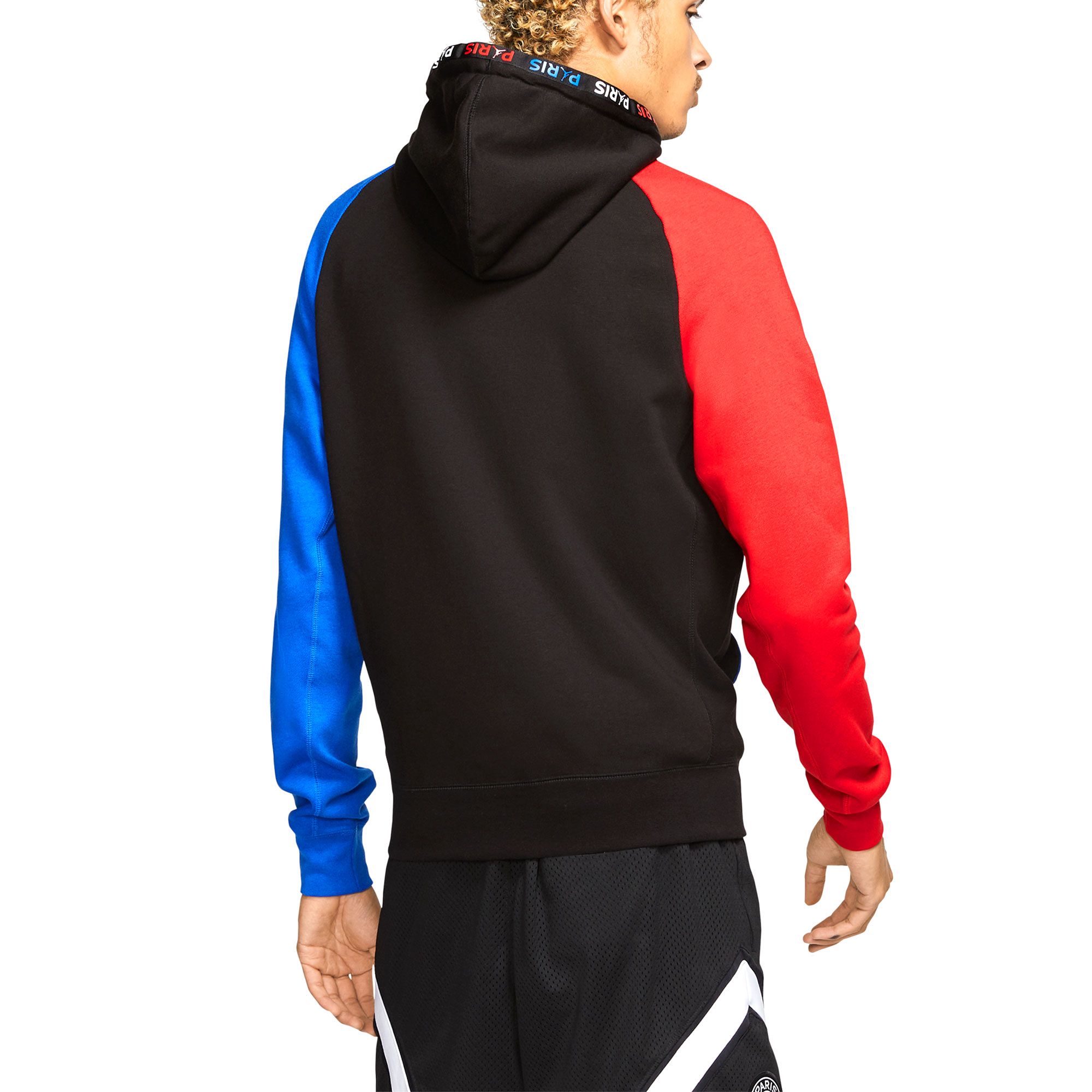 Chaqueta de Paseo con Capucha PSG Jordan 2019/2020 Negro - Fútbol Factory