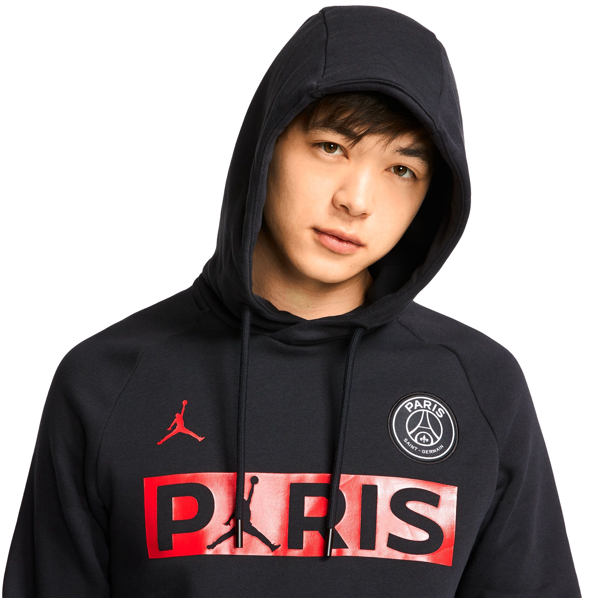 Sudadera con Capucha de Paseo PSG x Jordan 2019/2020 Negro - Fútbol Factory