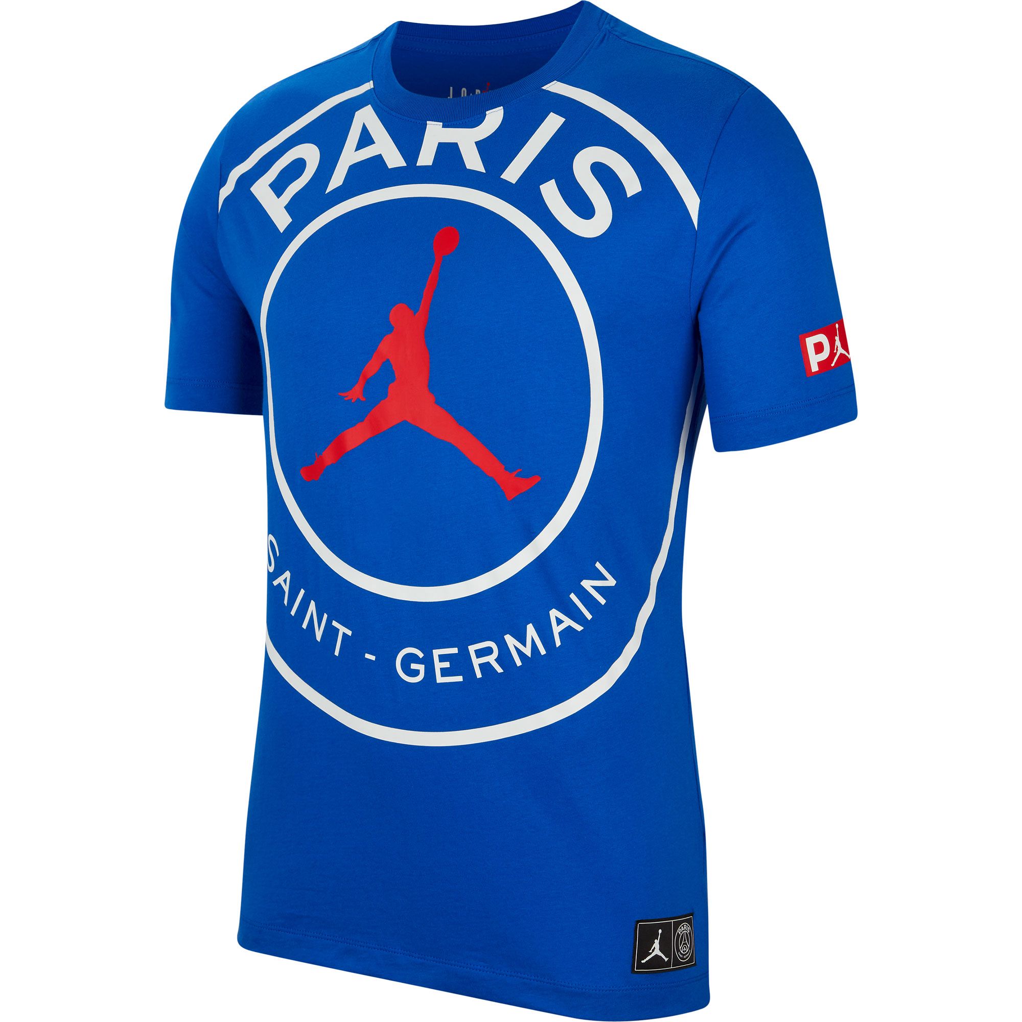 Camiseta de paseo PSG Jordan 2019/2020 Azul - Fútbol Factory