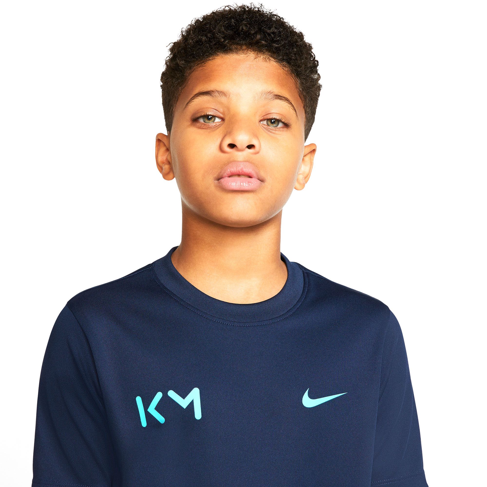 Camiseta de Training Kylian Mbappé Junior Marino - Fútbol Factory