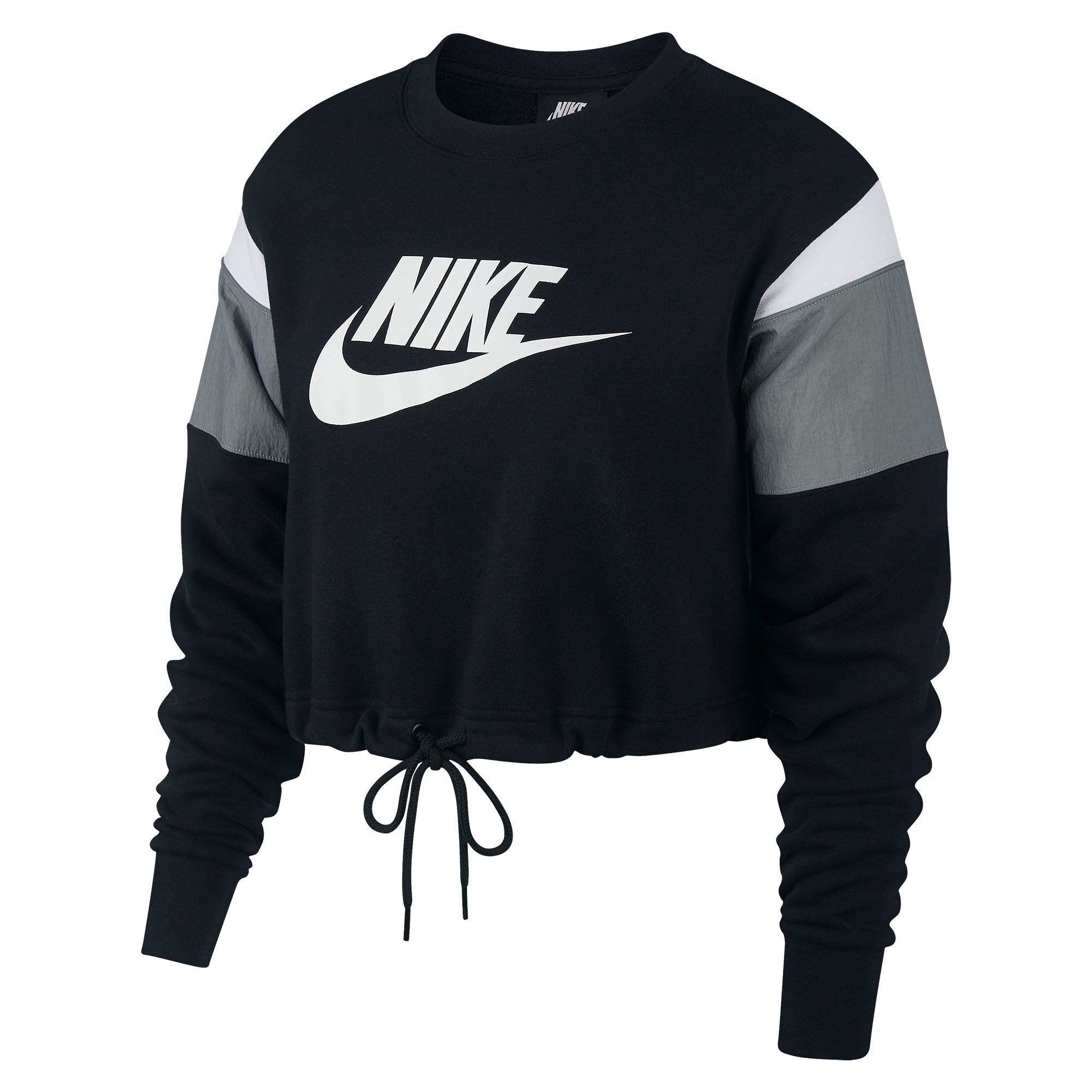 Sudadera de Paseo Sportwear Heritage Mujer Negro - Fútbol Factory