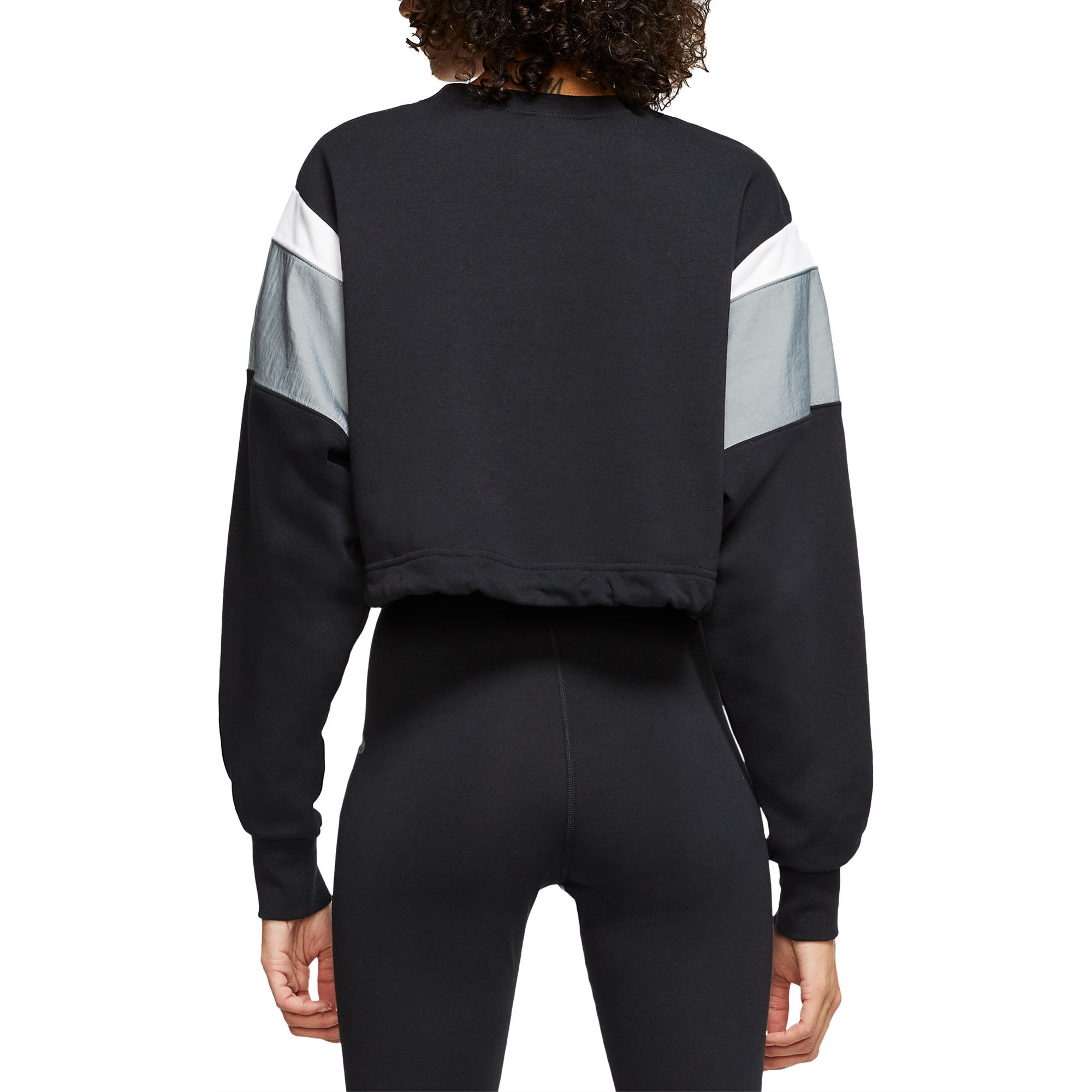 Sudadera de Paseo Sportwear Heritage Mujer Negro - Fútbol Factory
