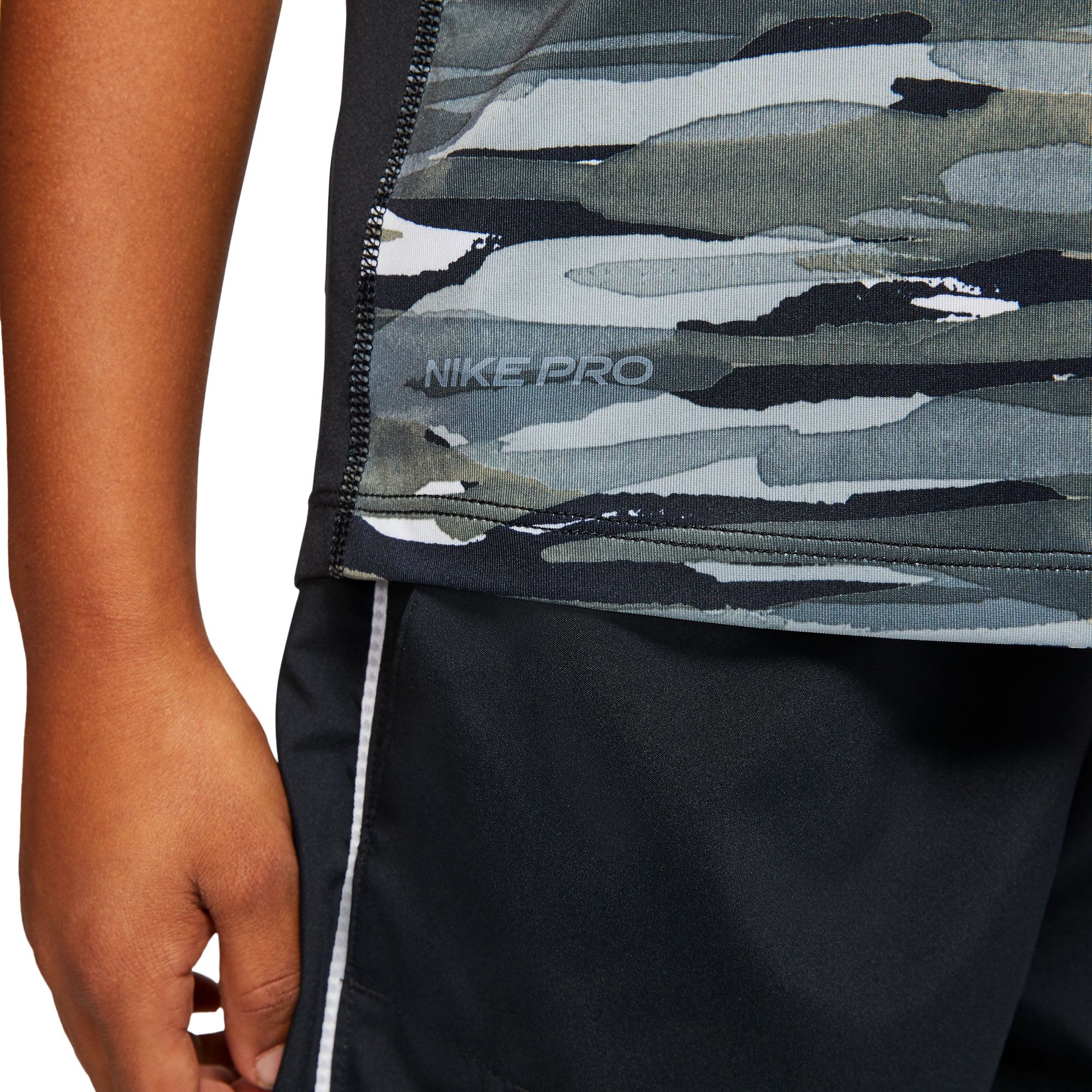 Camiseta de Training  Nike Pro Junior Negro - Fútbol Factory