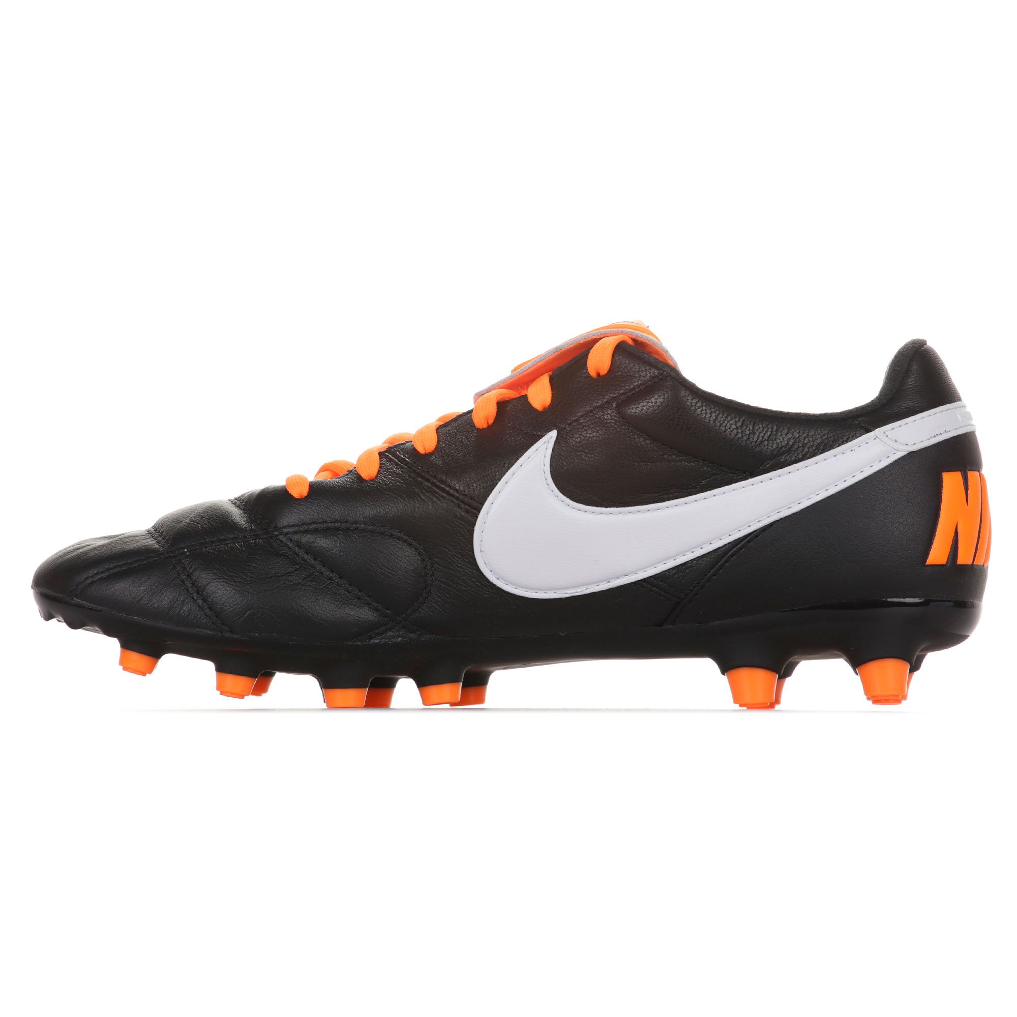 Botas de Fútbol Premier II FG Negro Naranja - Fútbol Factory