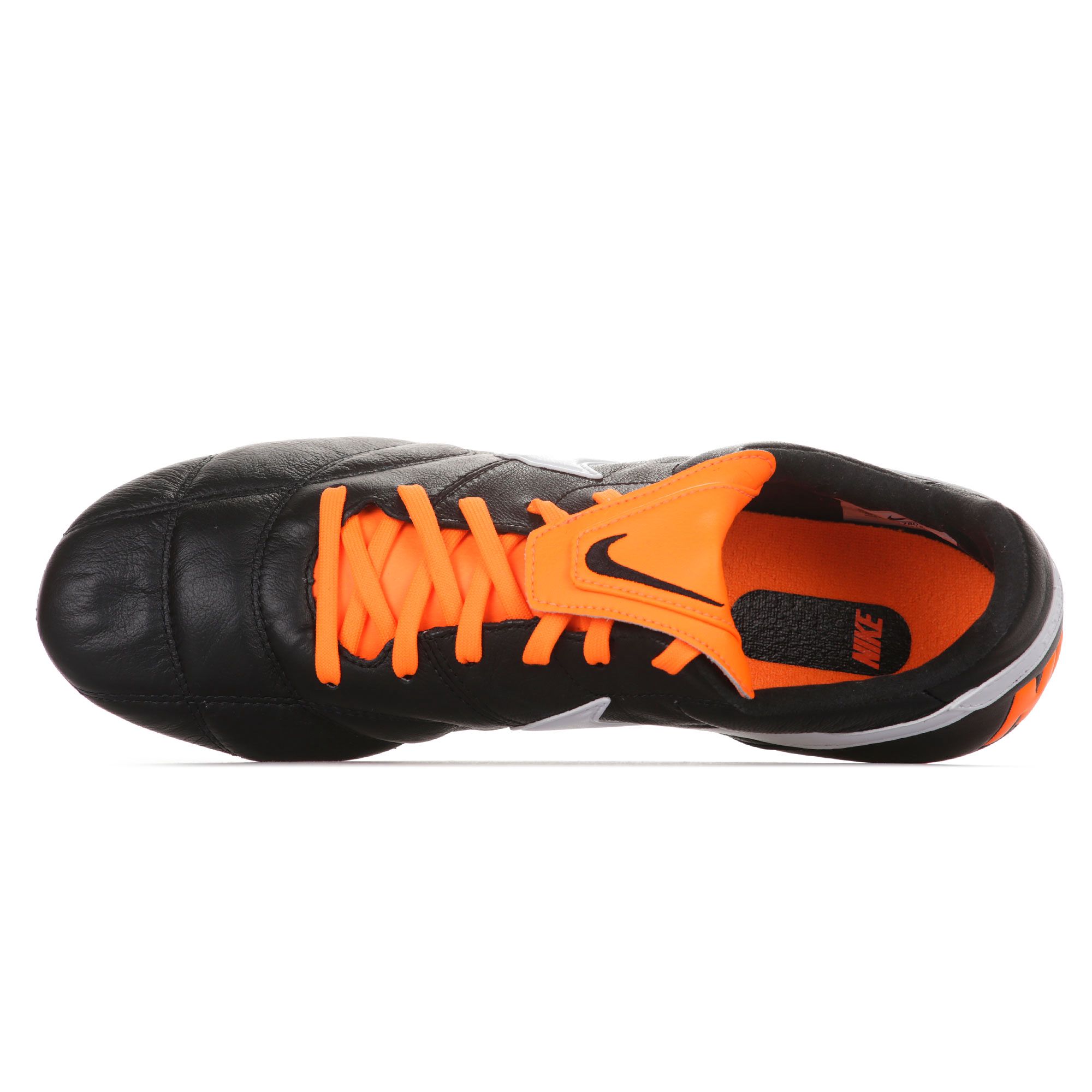 Botas de Fútbol Premier II FG Negro Naranja - Fútbol Factory