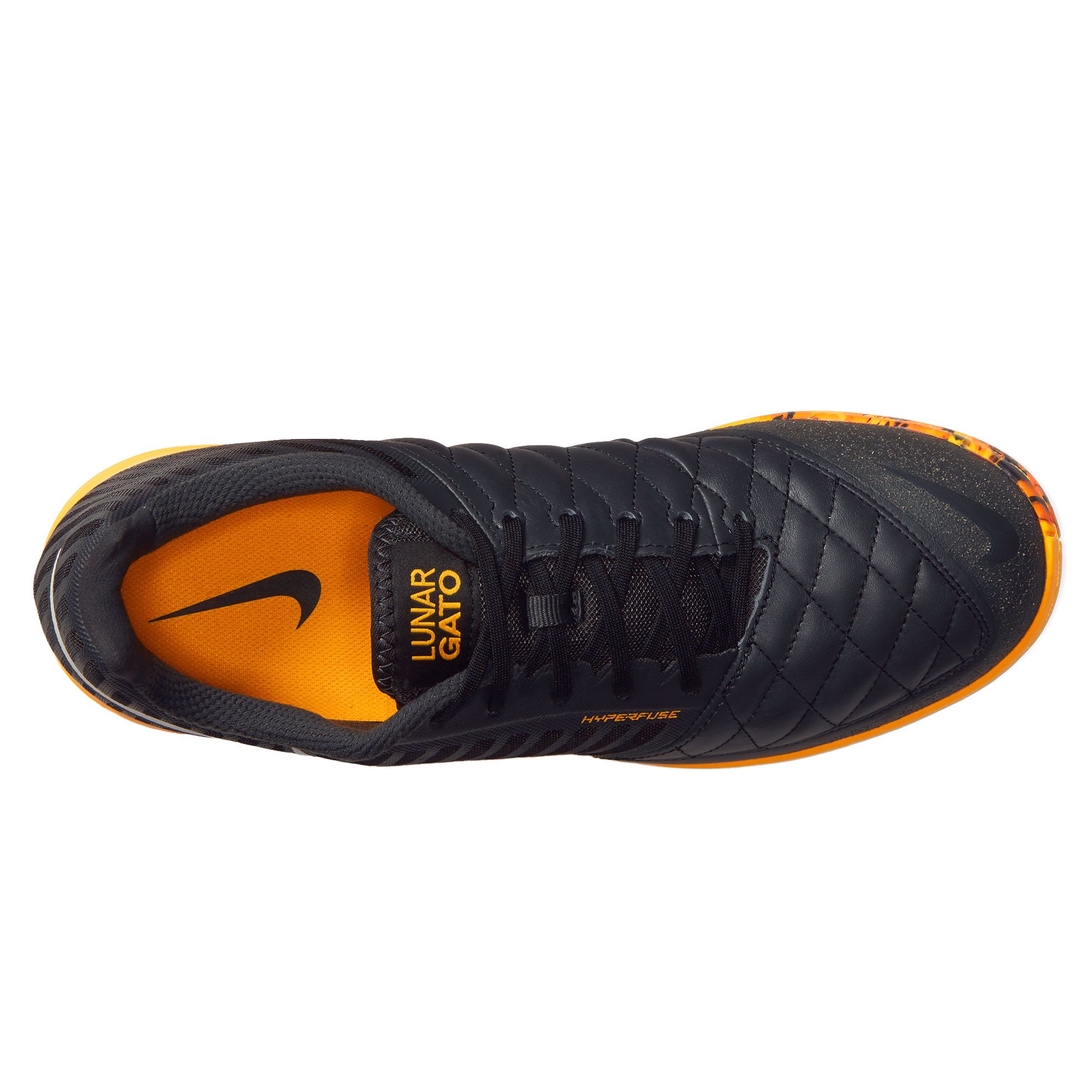 Zapatillas de Fútbol Sala LunarGato II IC Gris Naranja - Fútbol Factory