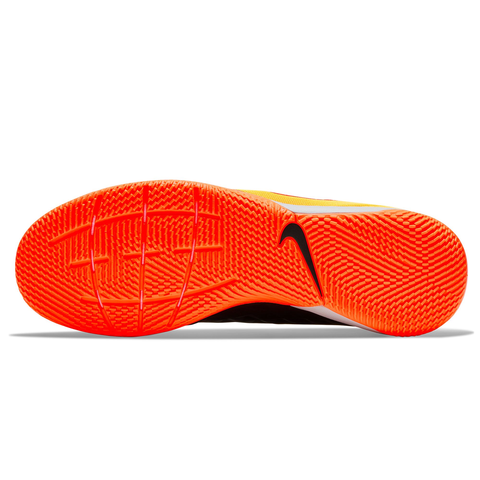Zapatillas de Fútbol Sala Tiempo Legend 8 Academy Negro Naranja - Fútbol Factory