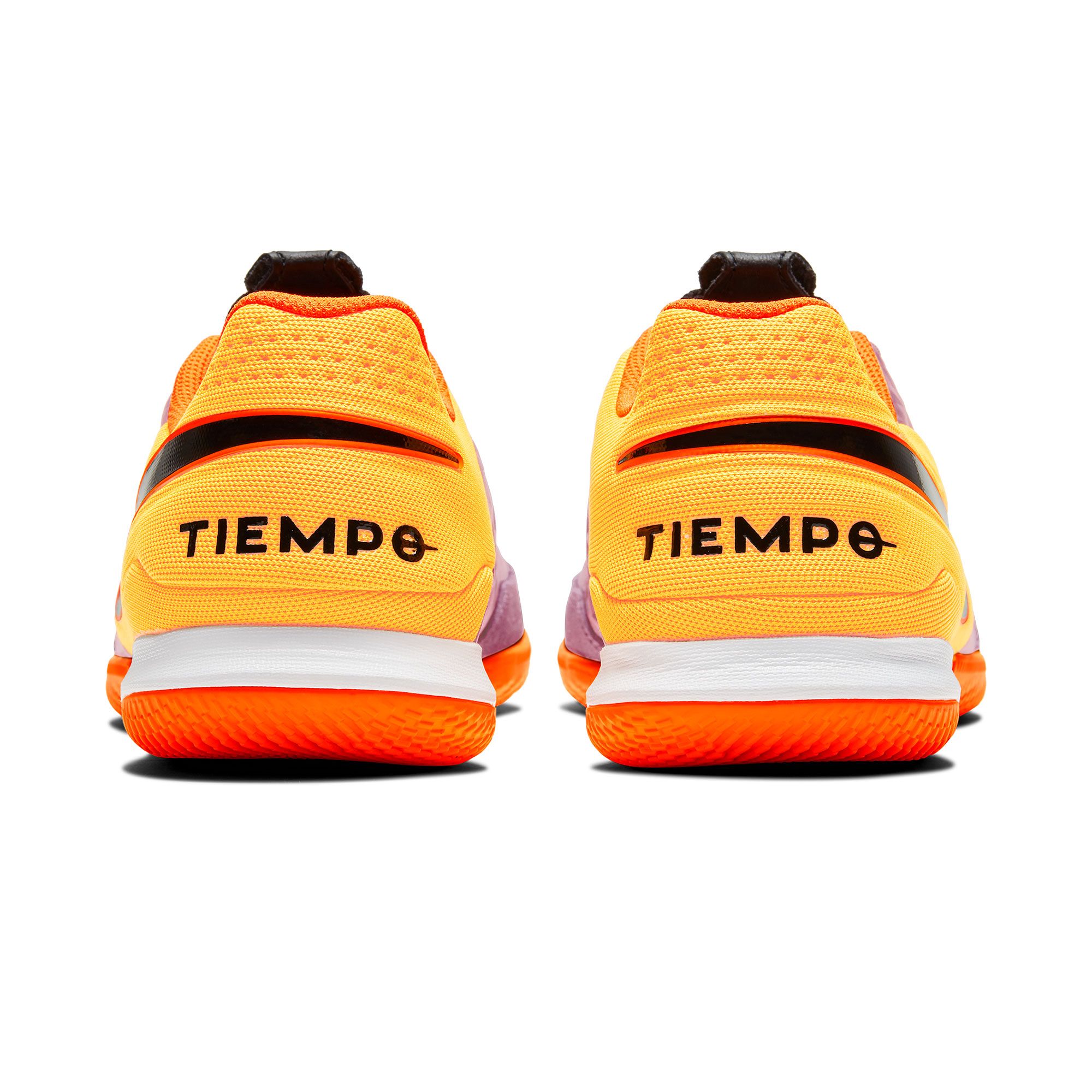 Zapatillas de Fútbol Sala Tiempo Legend 8 Academy Negro Naranja - Fútbol Factory