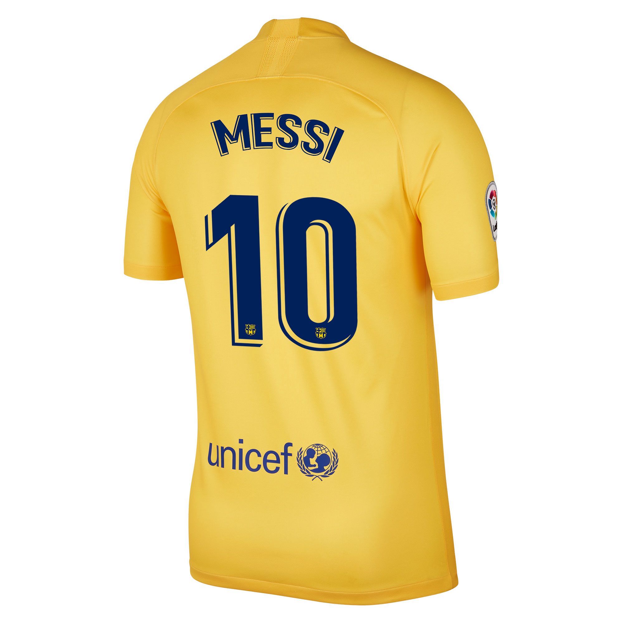 Camiseta 4ª FC Barcelona 2019/2020 Amarillo Messi - Fútbol Factory