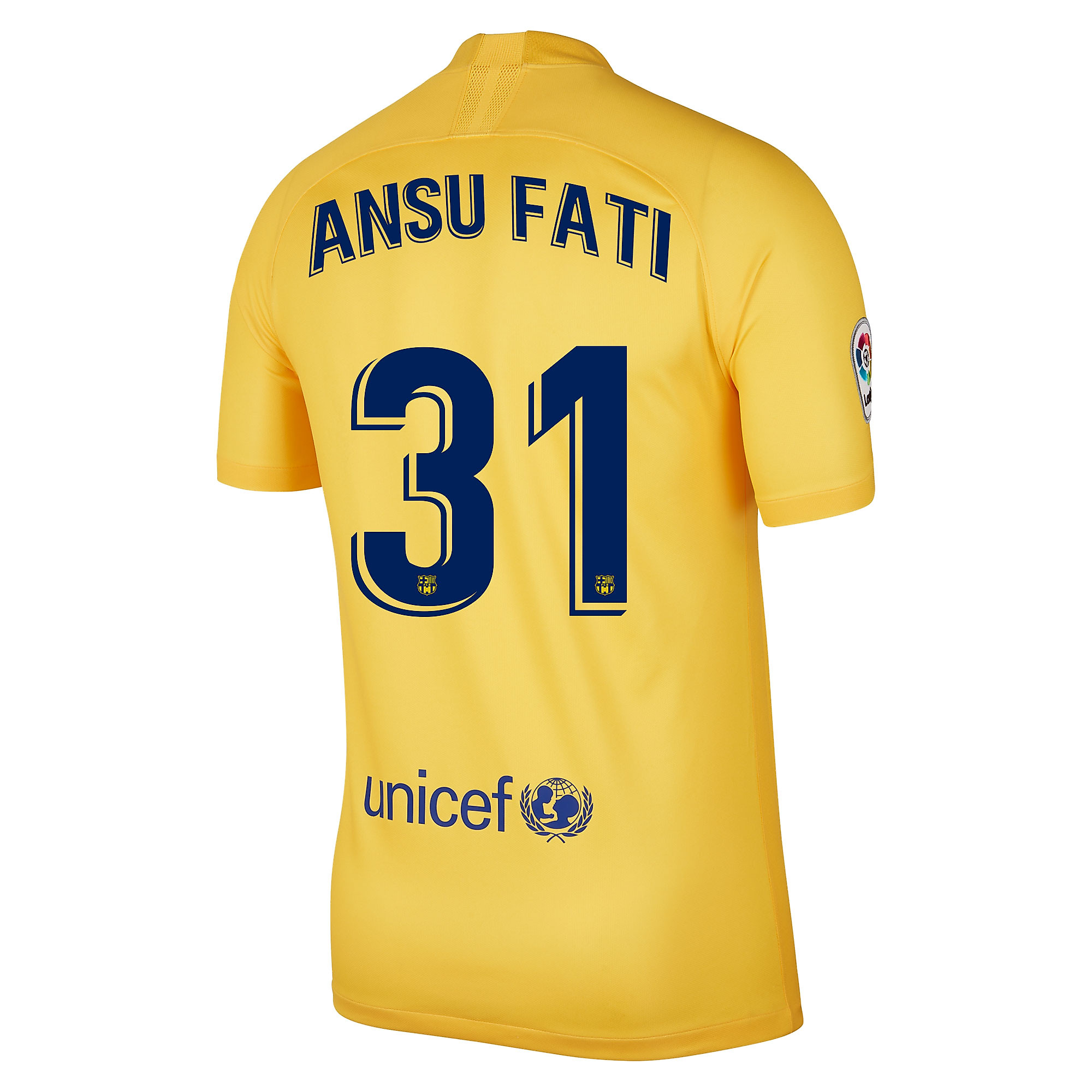 Camiseta 4ª FC Barcelona 2019/2020 Amarillo Ansu Fati - Fútbol Factory