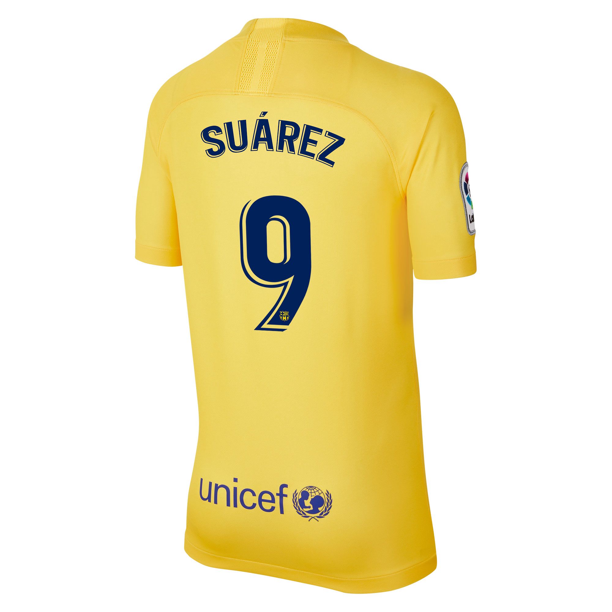 Camiseta 4ª FC Barcelona 2019/2020 Junior Amarillo Suárez - Fútbol Factory