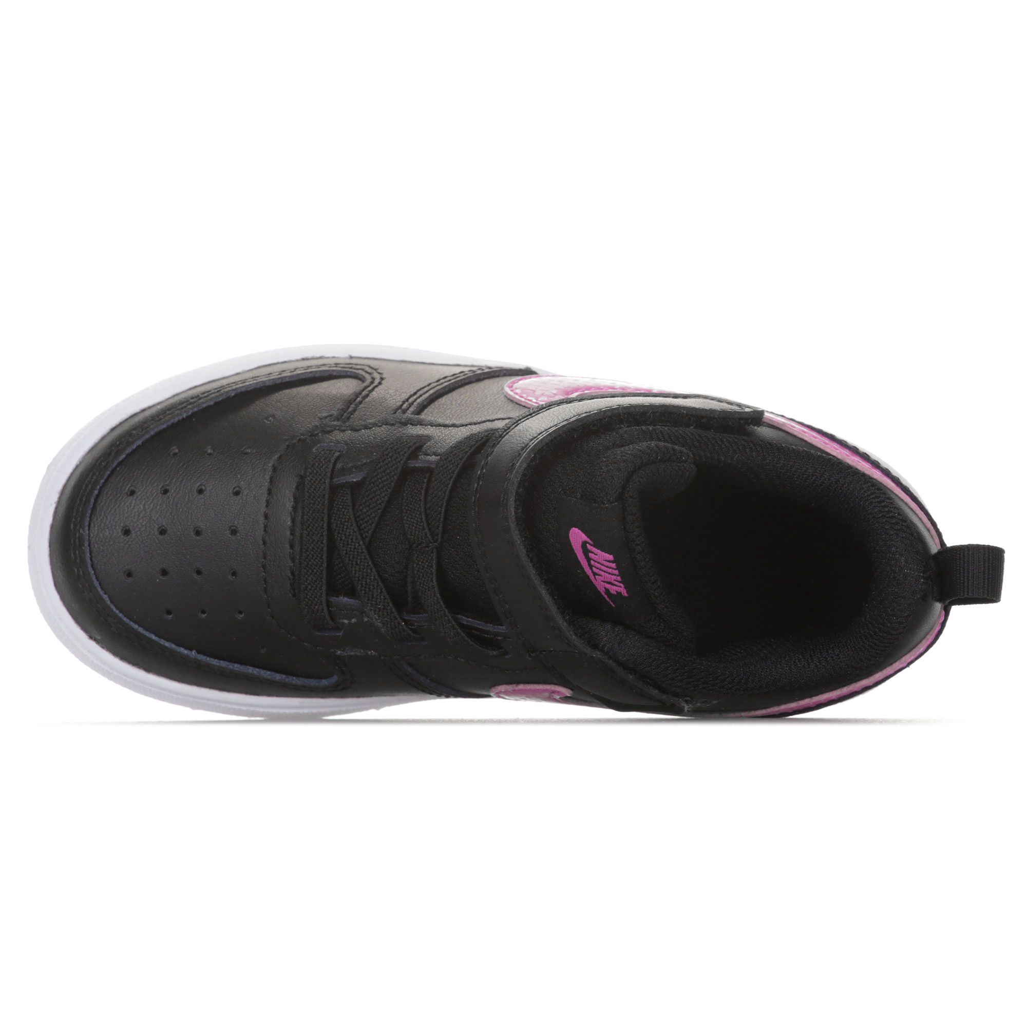 Zapatillas de Paseo Court Borough Bebé Negro - Fútbol Factory