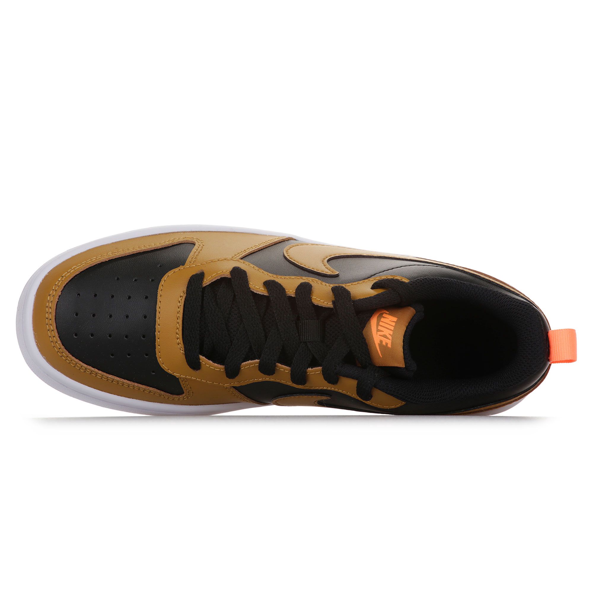 Zapatillas de Paseo Court Borough Low 2 Junior Negro Marrón - Fútbol Factory