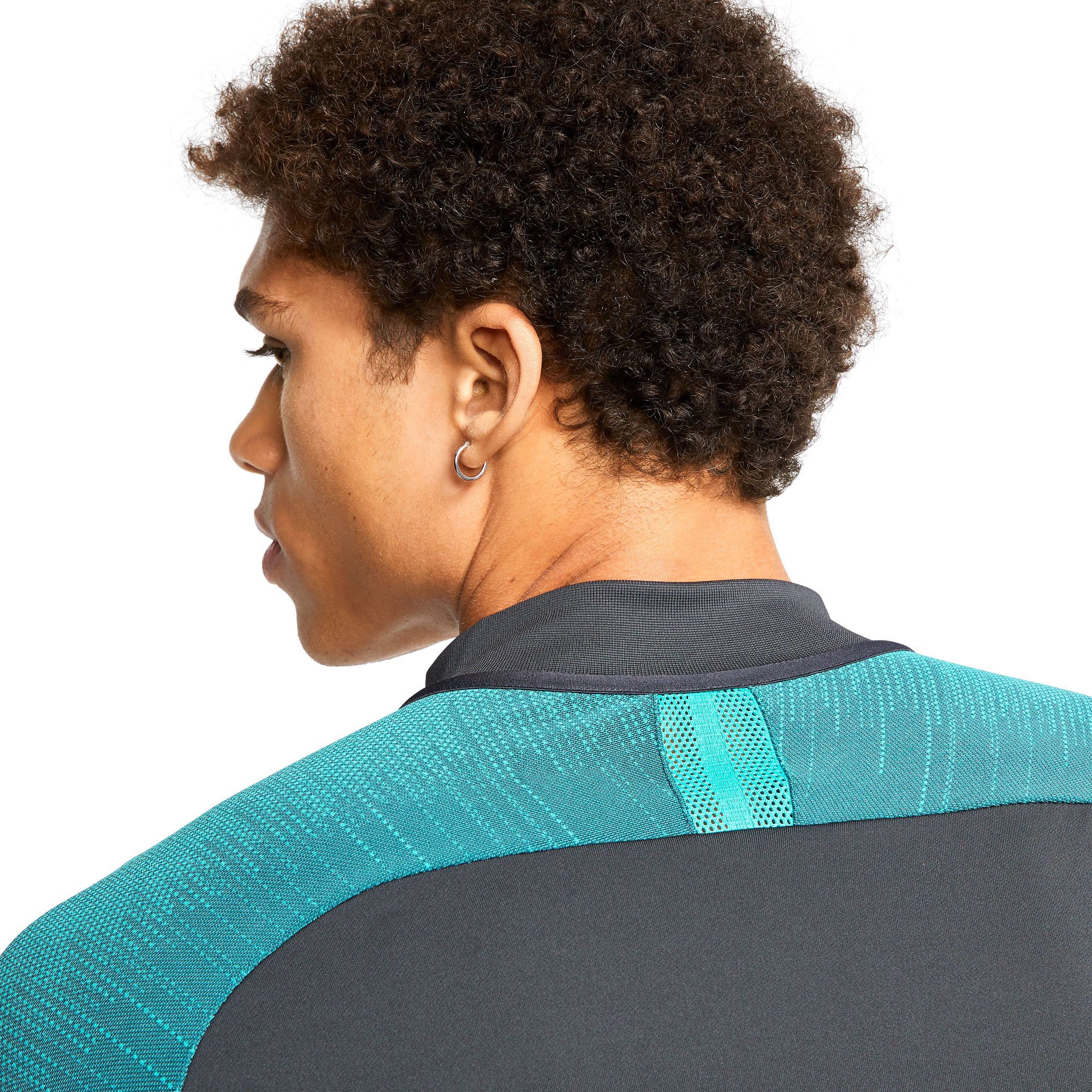 Sudadera de Training FC Barcelona 2019/2020 Dri-FIT Strike Gris Verde - Fútbol Factory