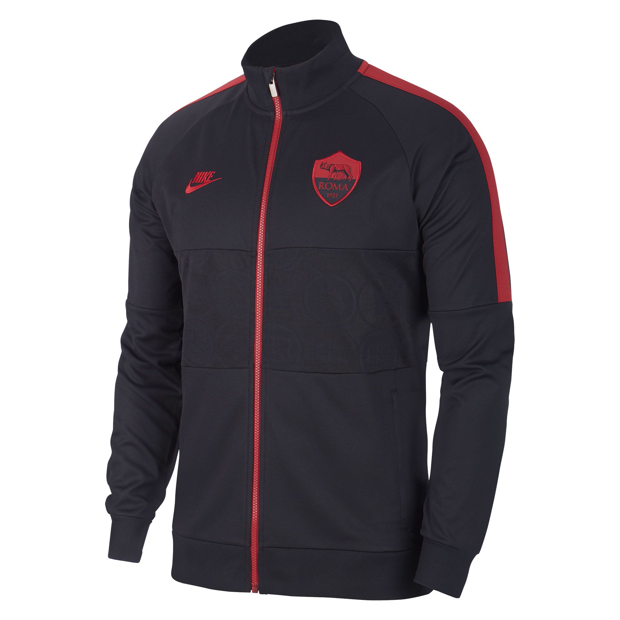 Chaqueta de Paseo AS Roma 2019/2020 ´96 Negro - Fútbol Factory