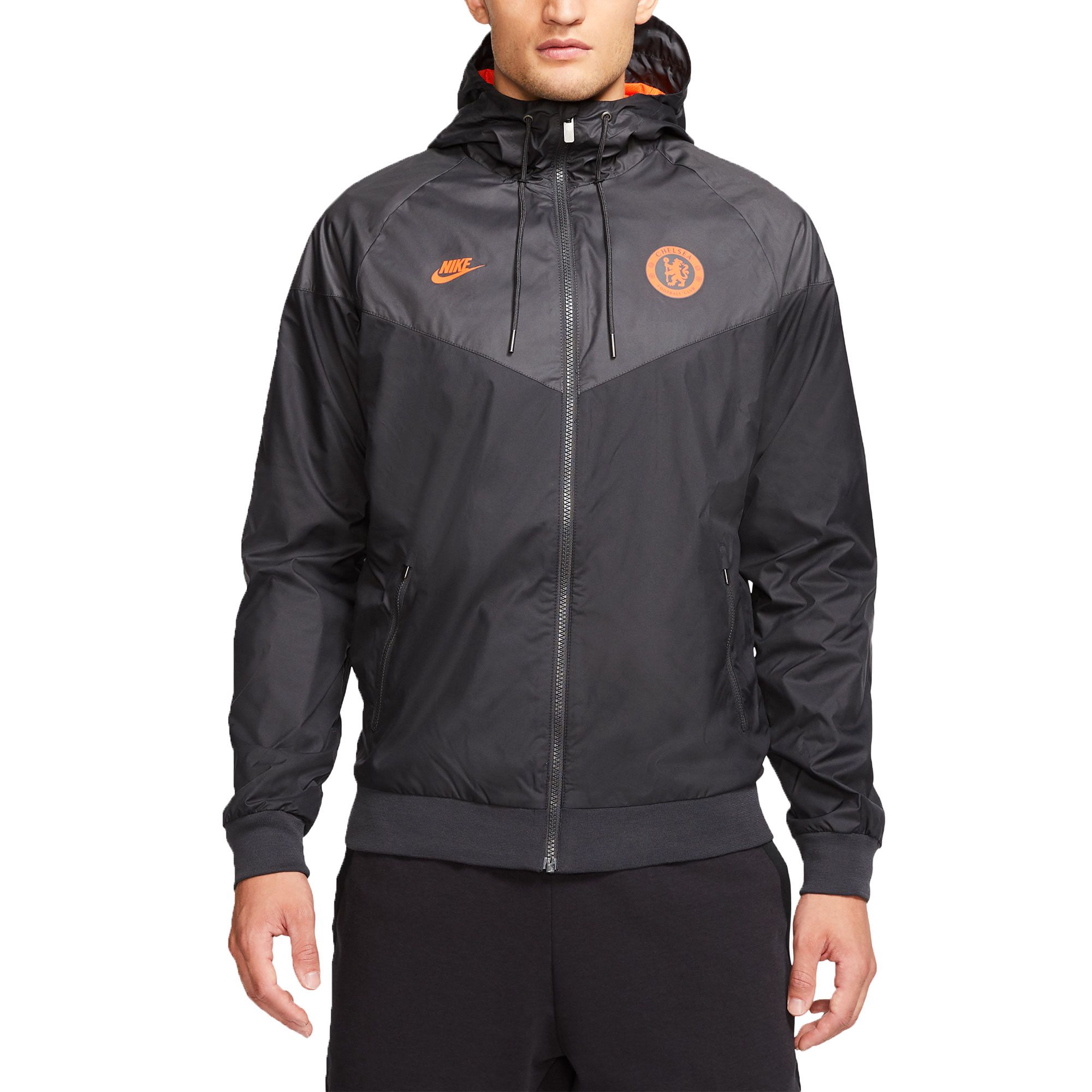 Chaqueta de Paseo Chelsea FC 2019/2020 Windrunner Negro - Fútbol Factory