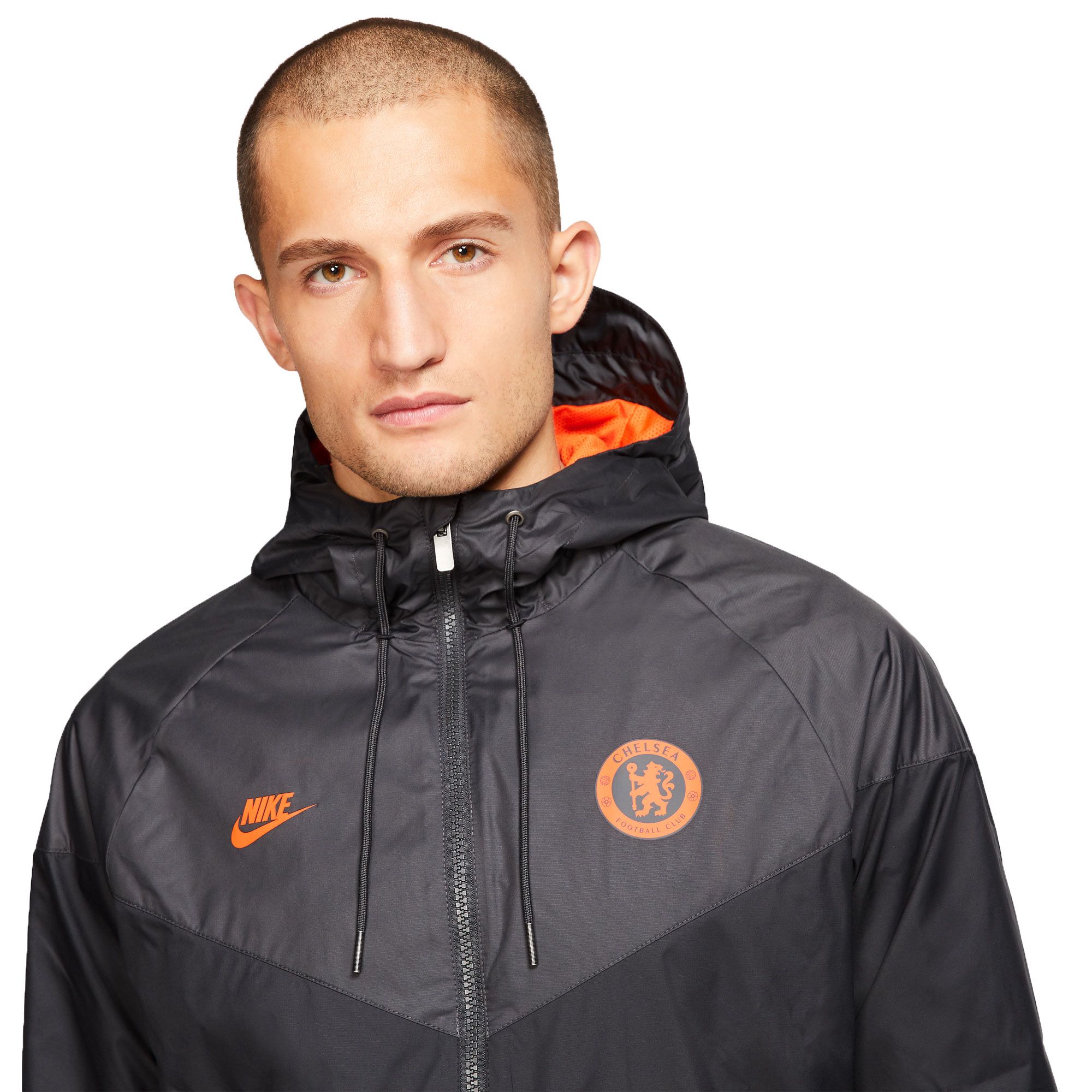 Chaqueta de Paseo Chelsea FC 2019/2020 Windrunner Negro - Fútbol Factory