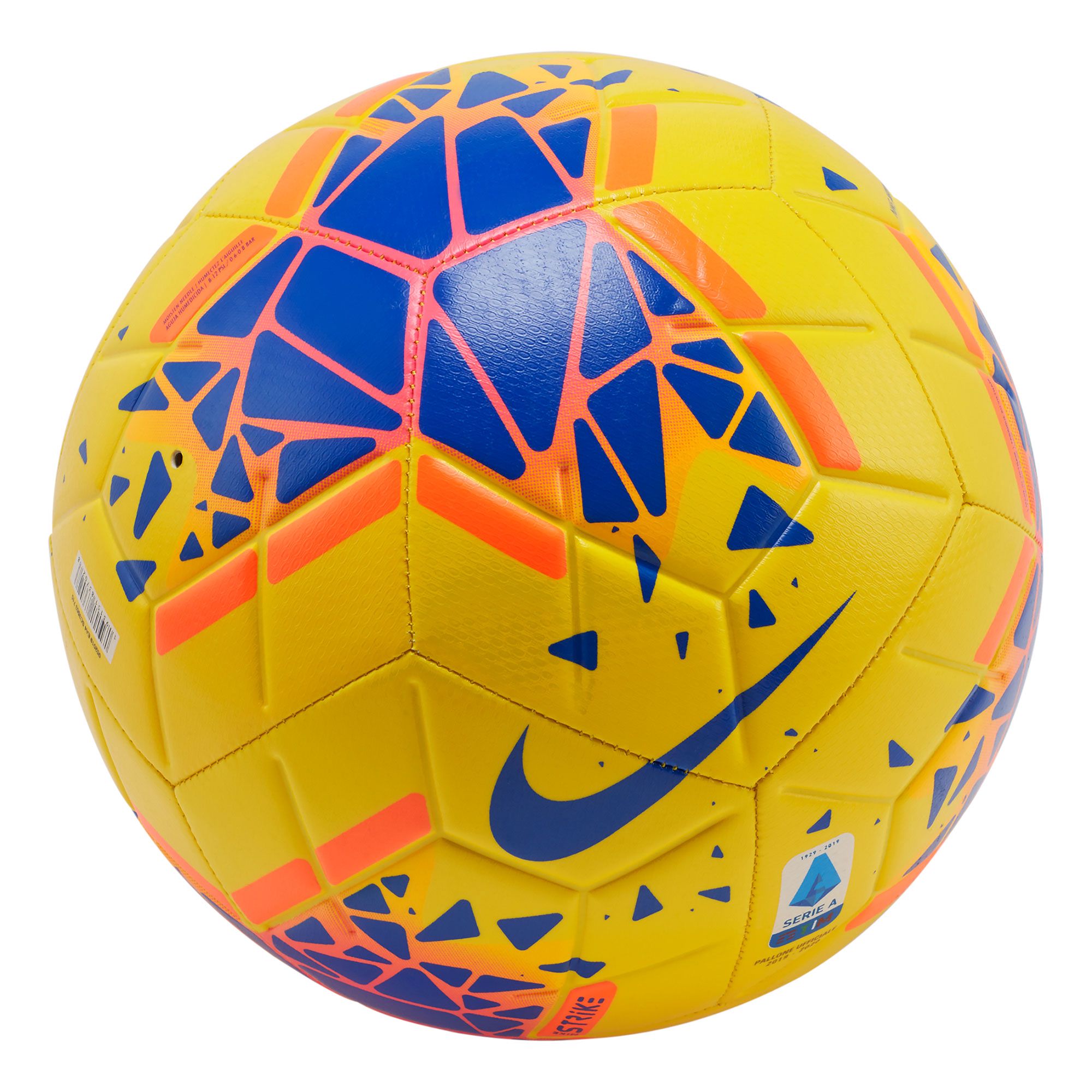 Balón de Fútbol 11 Strike Serie A 2019/2020 Amarillo - Fútbol Factory