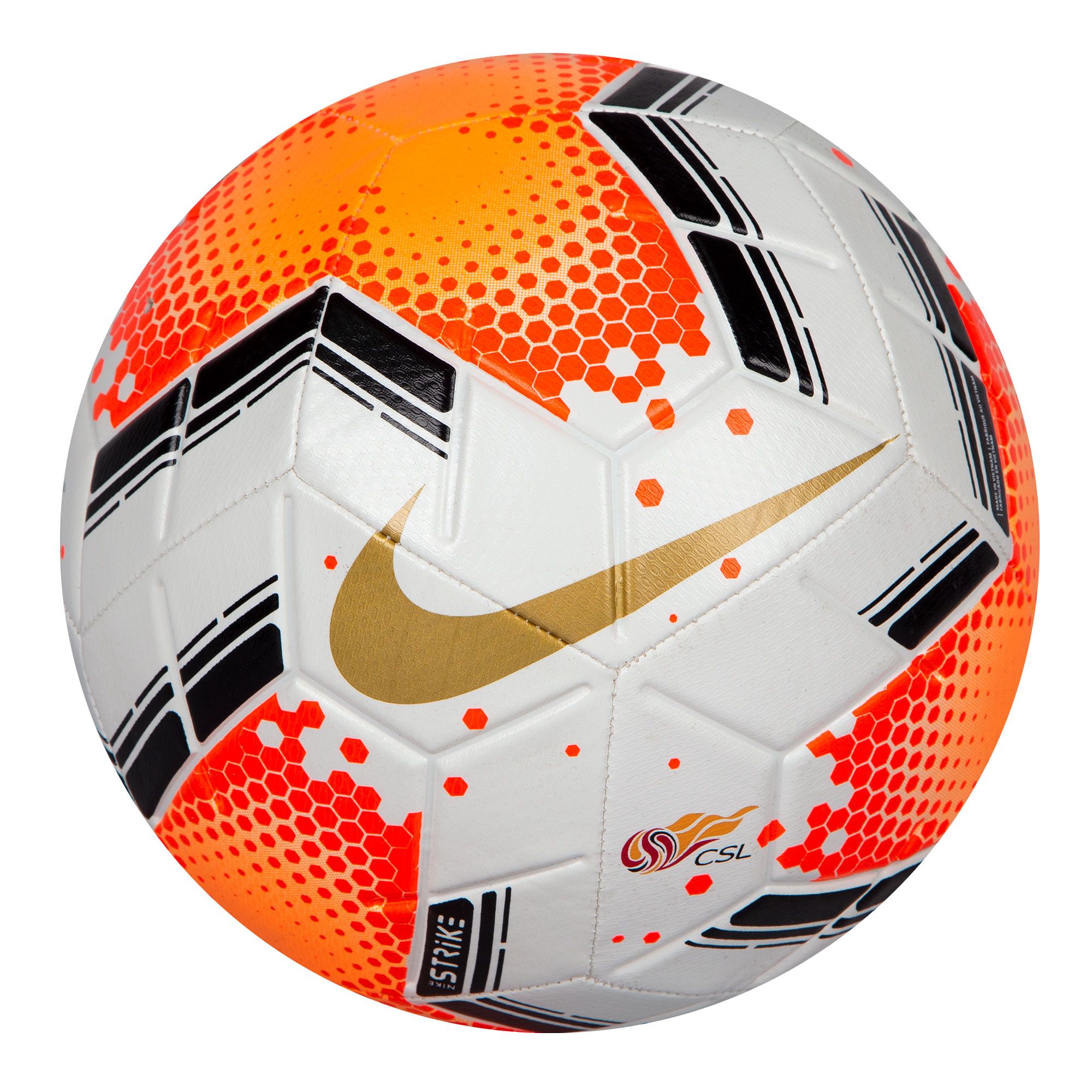 Balón de Fútbol 11 Strike CSL Blanco - Fútbol Factory
