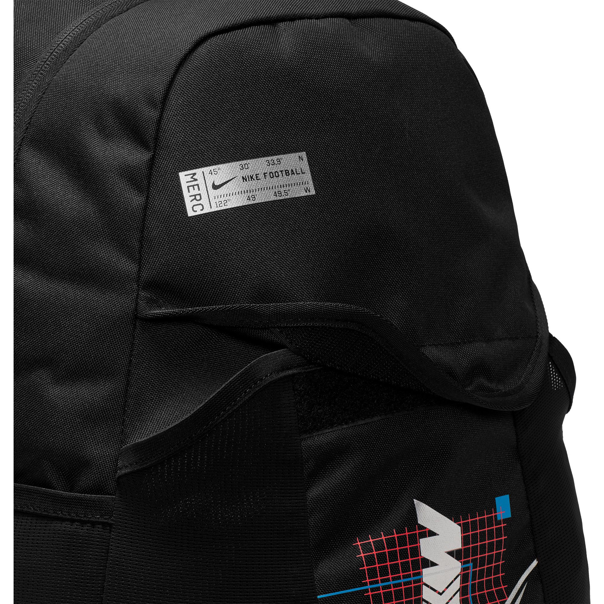 Mochila Mercurial Negro - Fútbol Factory