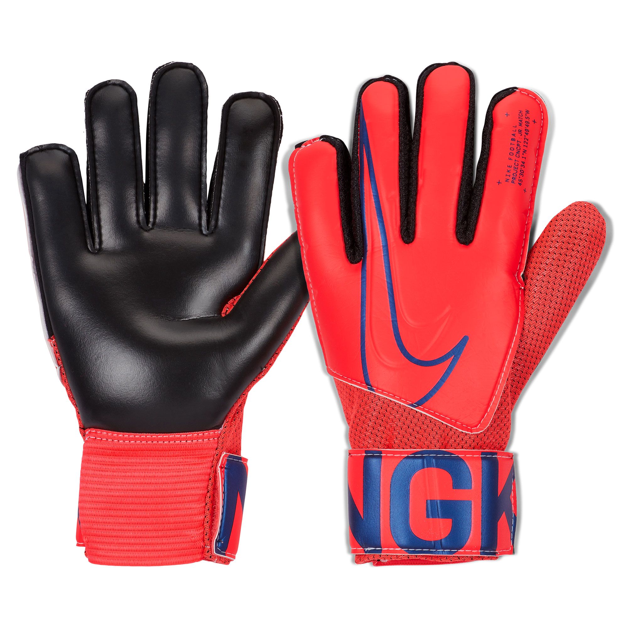 Guantes de Portero Match Goalkeeper Junior Rojo - Fútbol Factory