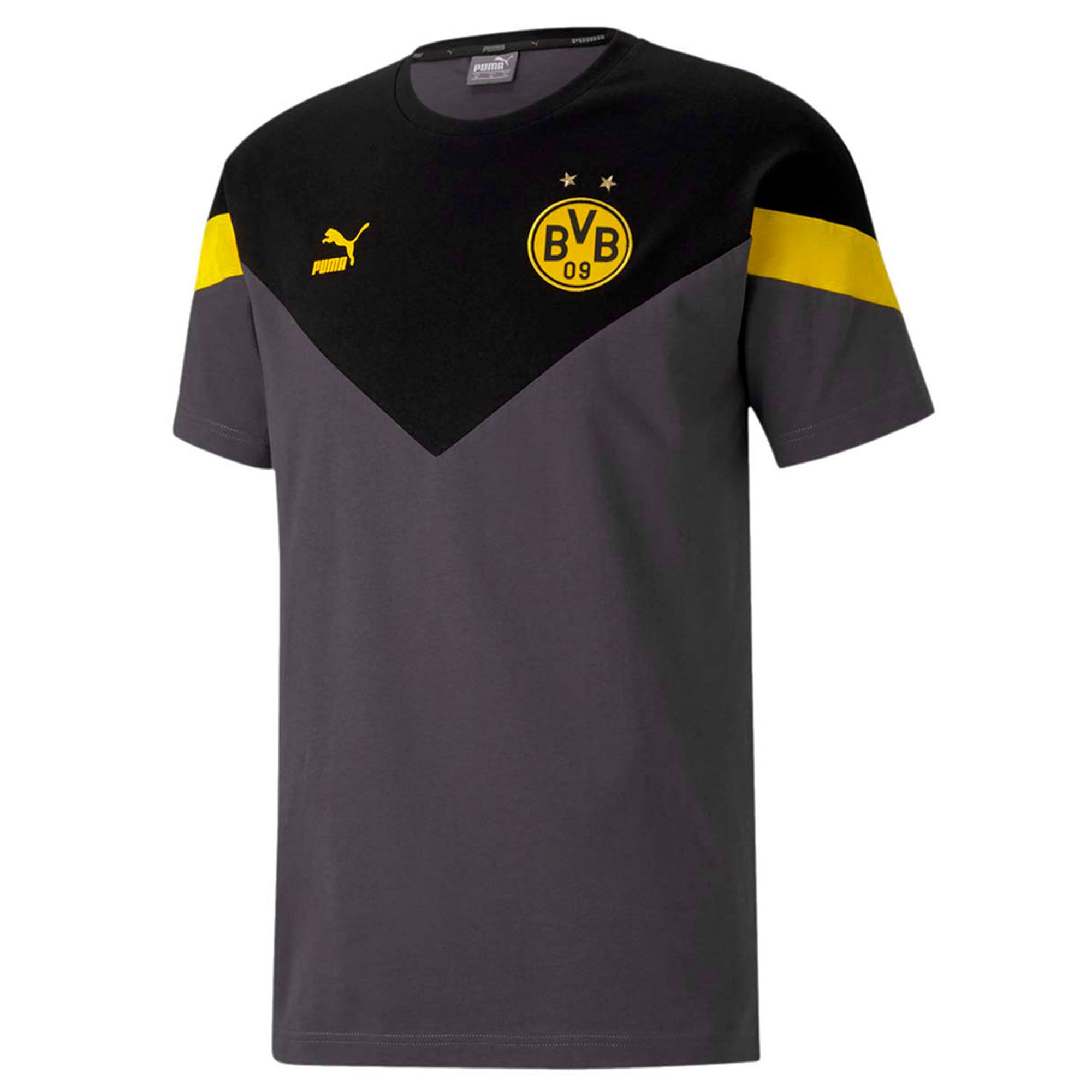 Camiseta de Paseo Borussia Dortmund 2019/2020 Iconic MCS Negro - Fútbol Factory