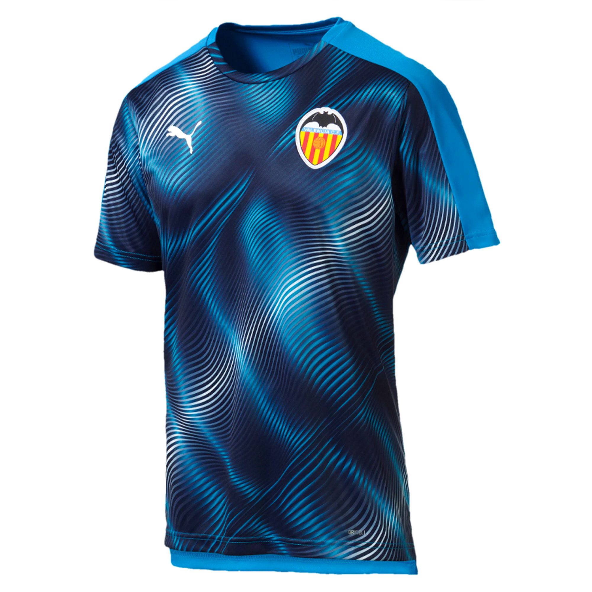 Camiseta Pre-Match Valencia FC 2019/2020 Stadium Azul - Fútbol Factory