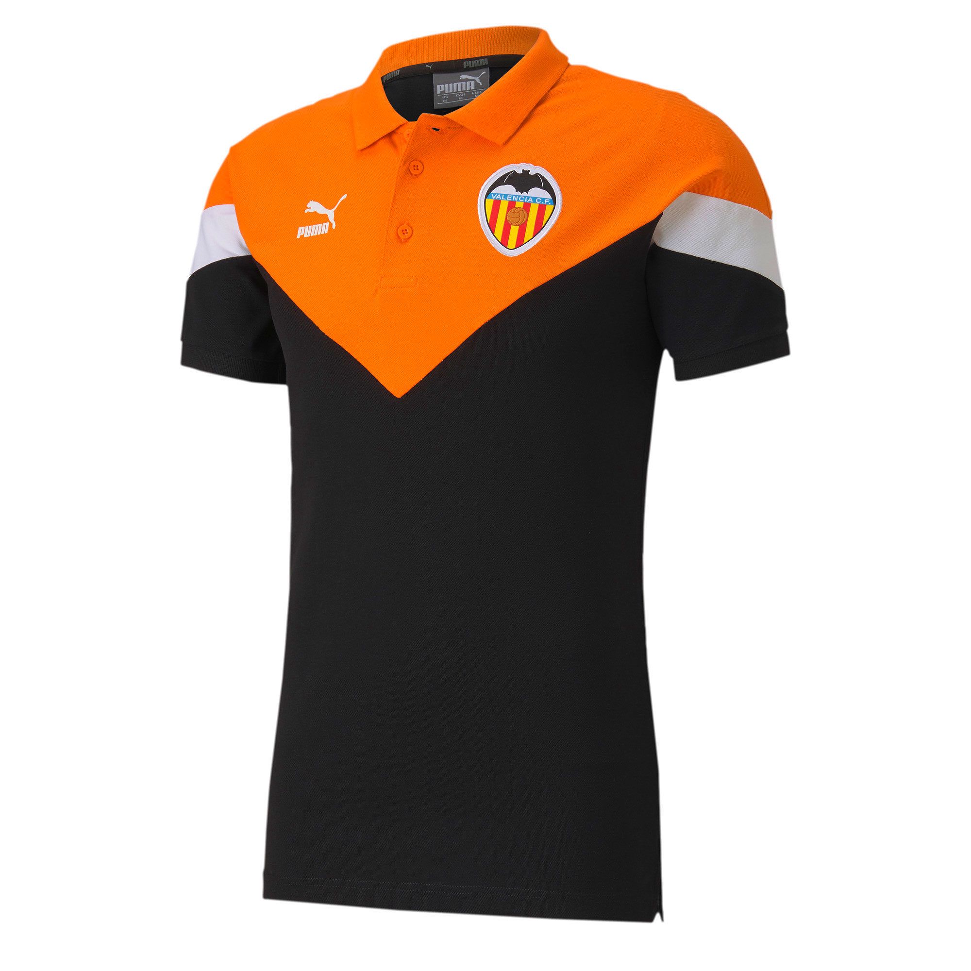 Polo de Paseo Valencia CF 2019/2020 Iconic MSC Negro - Fútbol Factory