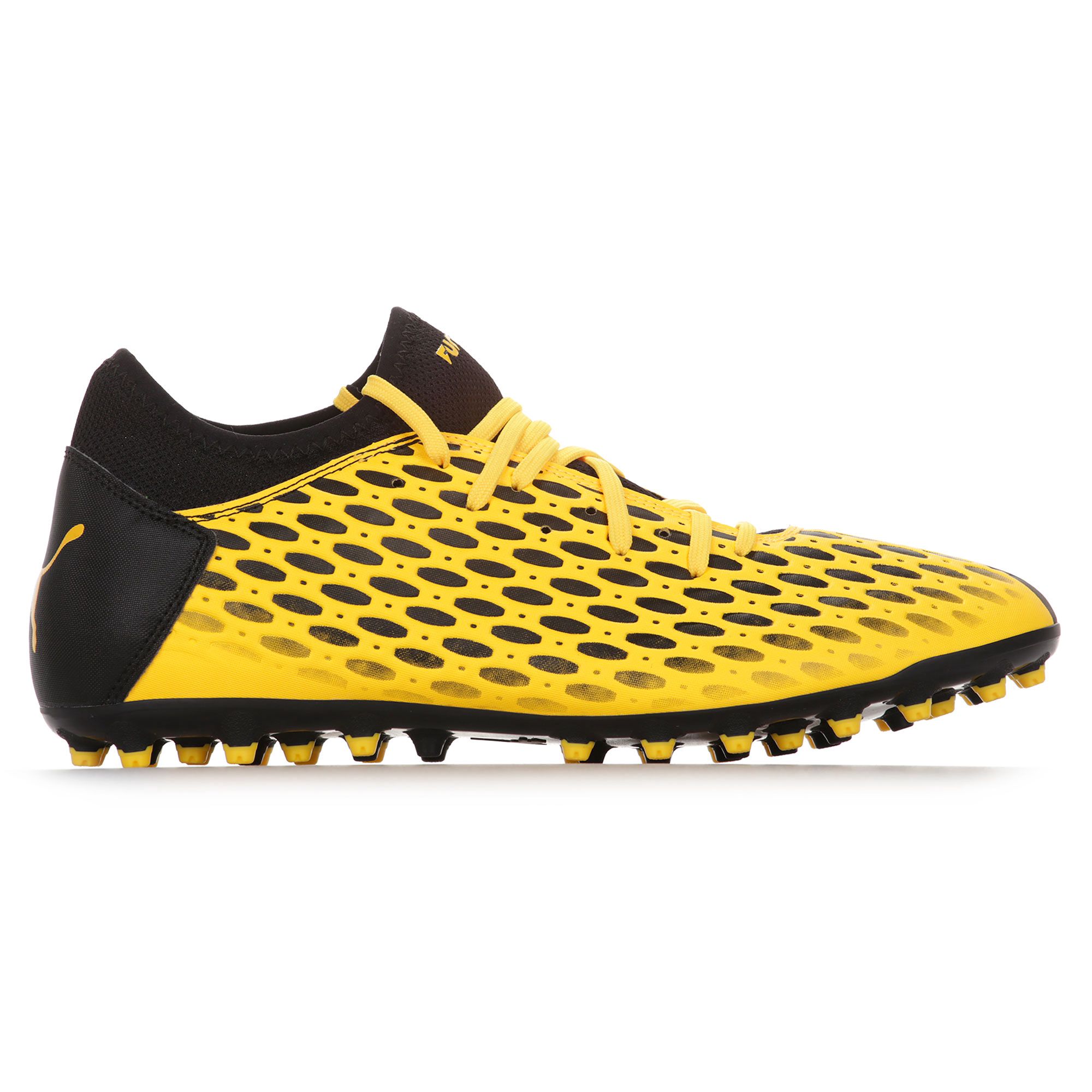Botas de fútbol Puma Future 5.4 MG Amarillo Negro - Fútbol Factory
