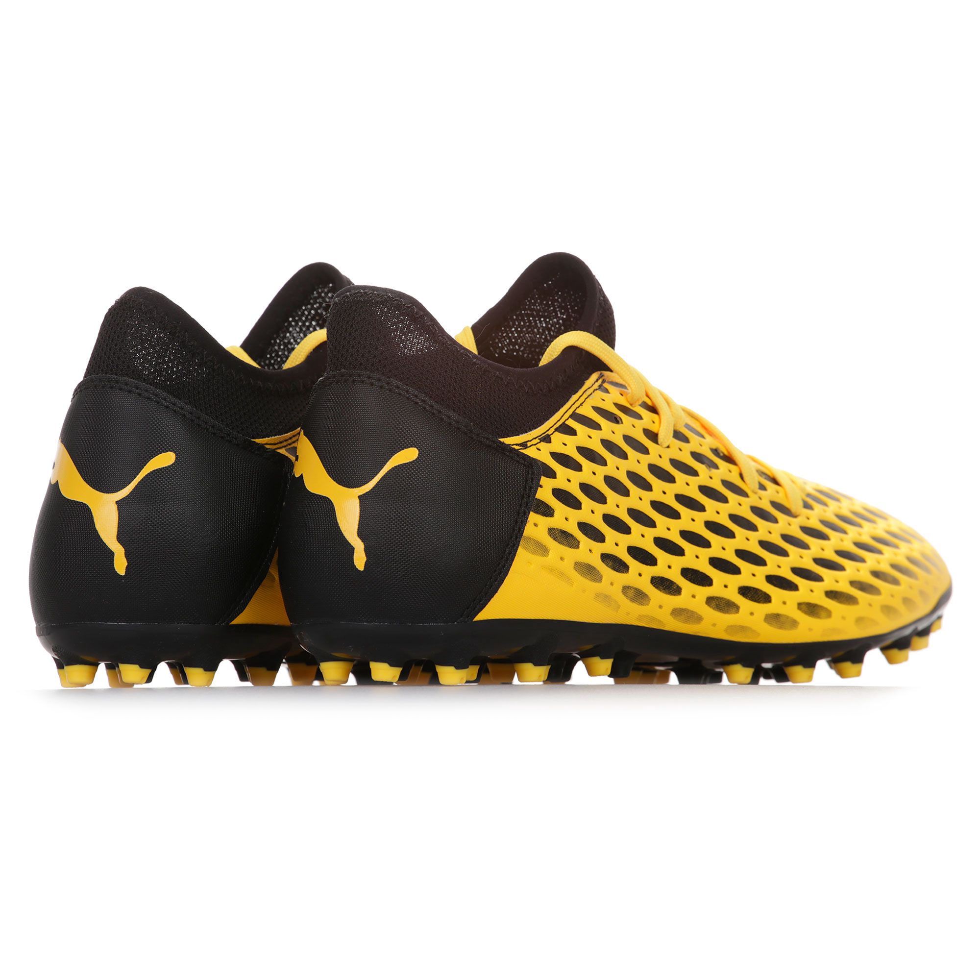 Botas de fútbol Puma Future 5.4 MG Amarillo Negro - Fútbol Factory