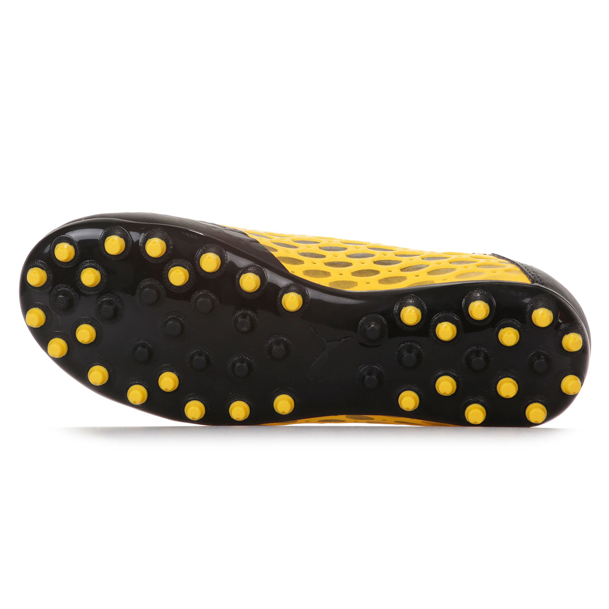 Botas de fútbol Puma Future 5.4 MG Junior Amarillo Negro - Fútbol Factory