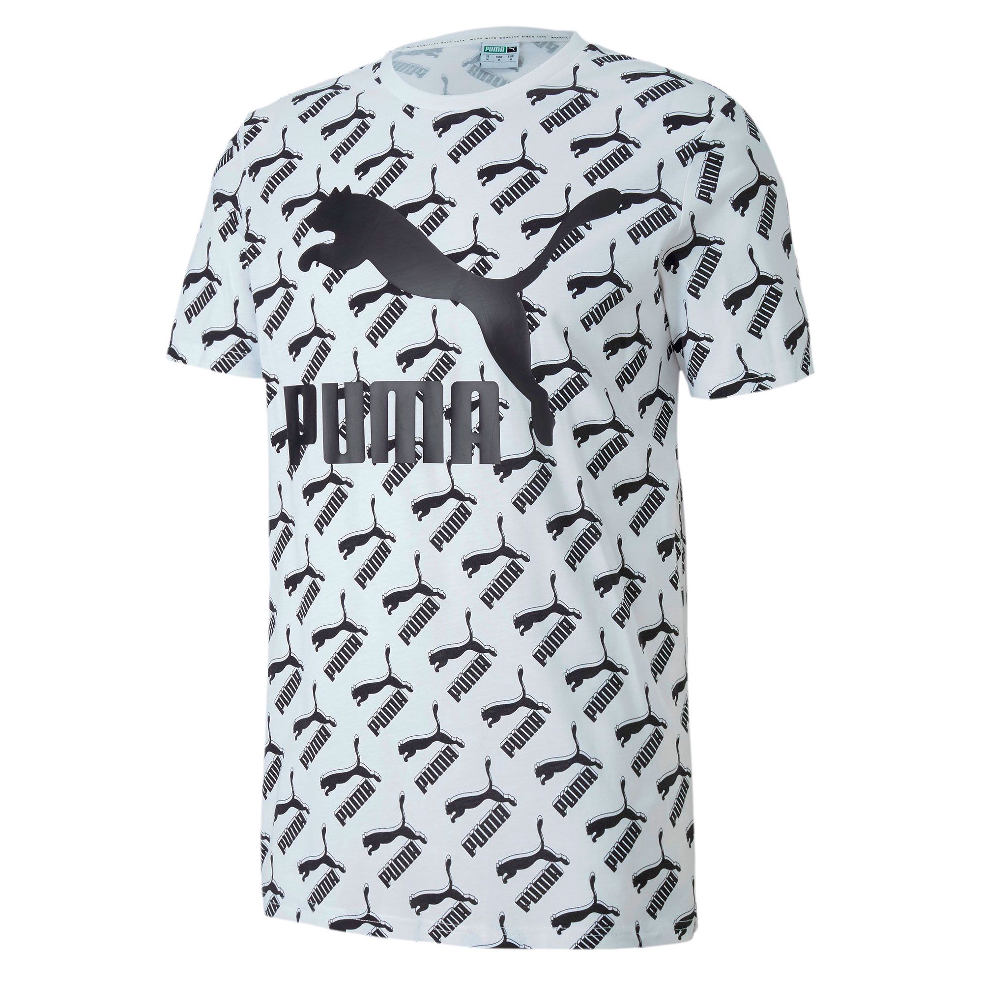 Camiseta de Paseo Basic Logo Blanco Negro - Fútbol Factory