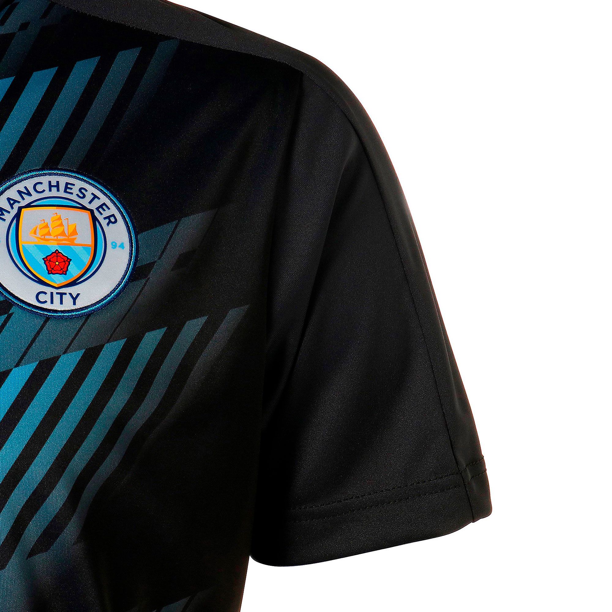 Camiseta Pre-Match Manchester City 2019/2020 Gris - Fútbol Factory