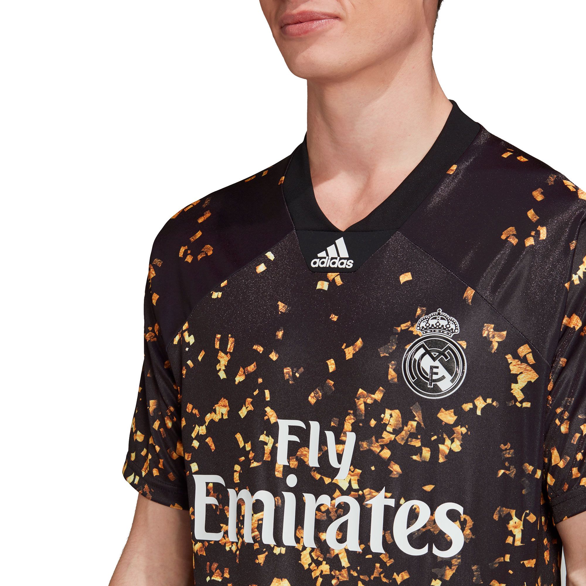 Camiseta 4ª Real Madrid 2019/2020 EA Sports Negro Dorado - Fútbol Factory