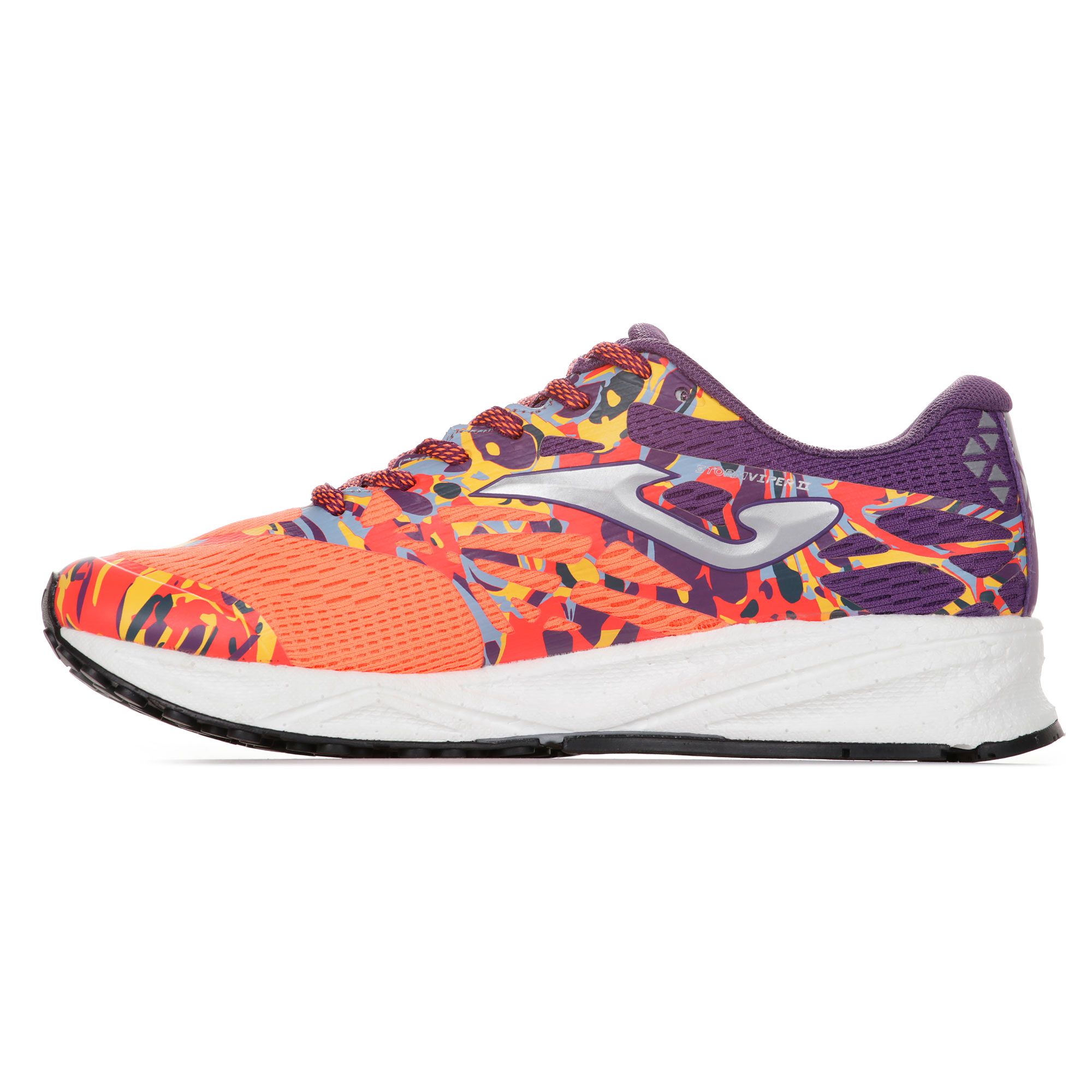 Zapatillas de Running Storm Viper Mujer Naranja Morado - Fútbol Factory