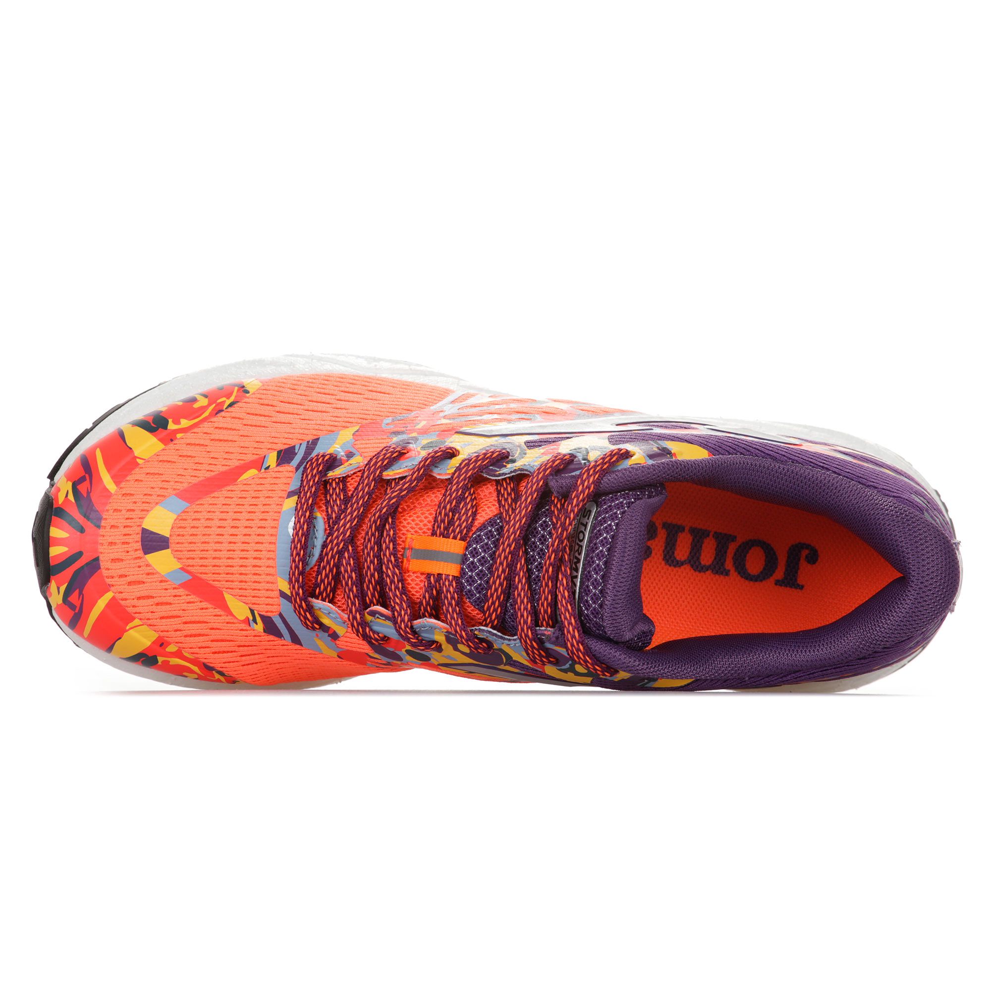 Zapatillas de Running Storm Viper Mujer Naranja Morado - Fútbol Factory