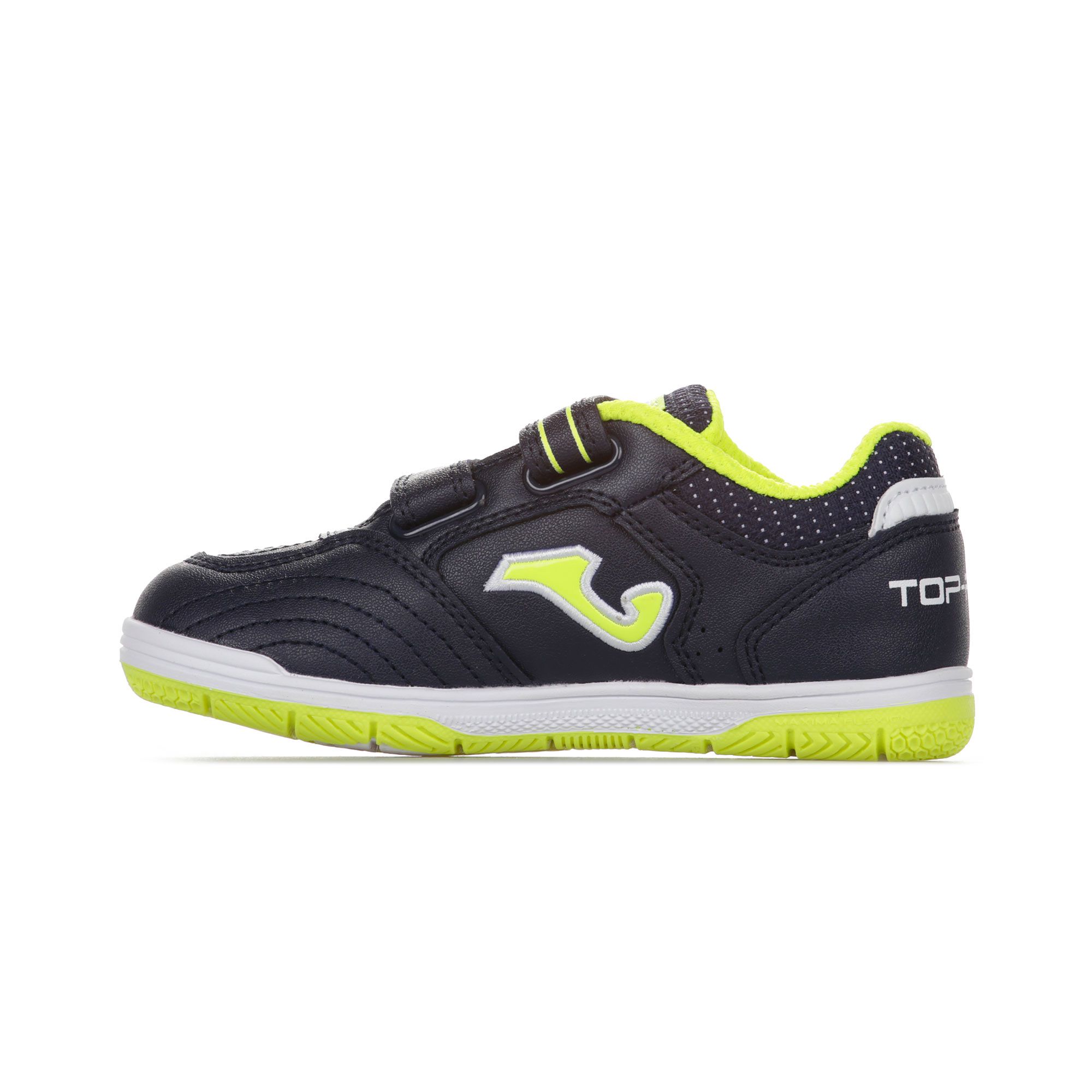 Zapatillas de Fútbol Sala Top Flex IN Velcro Junior Marino - Fútbol Factory