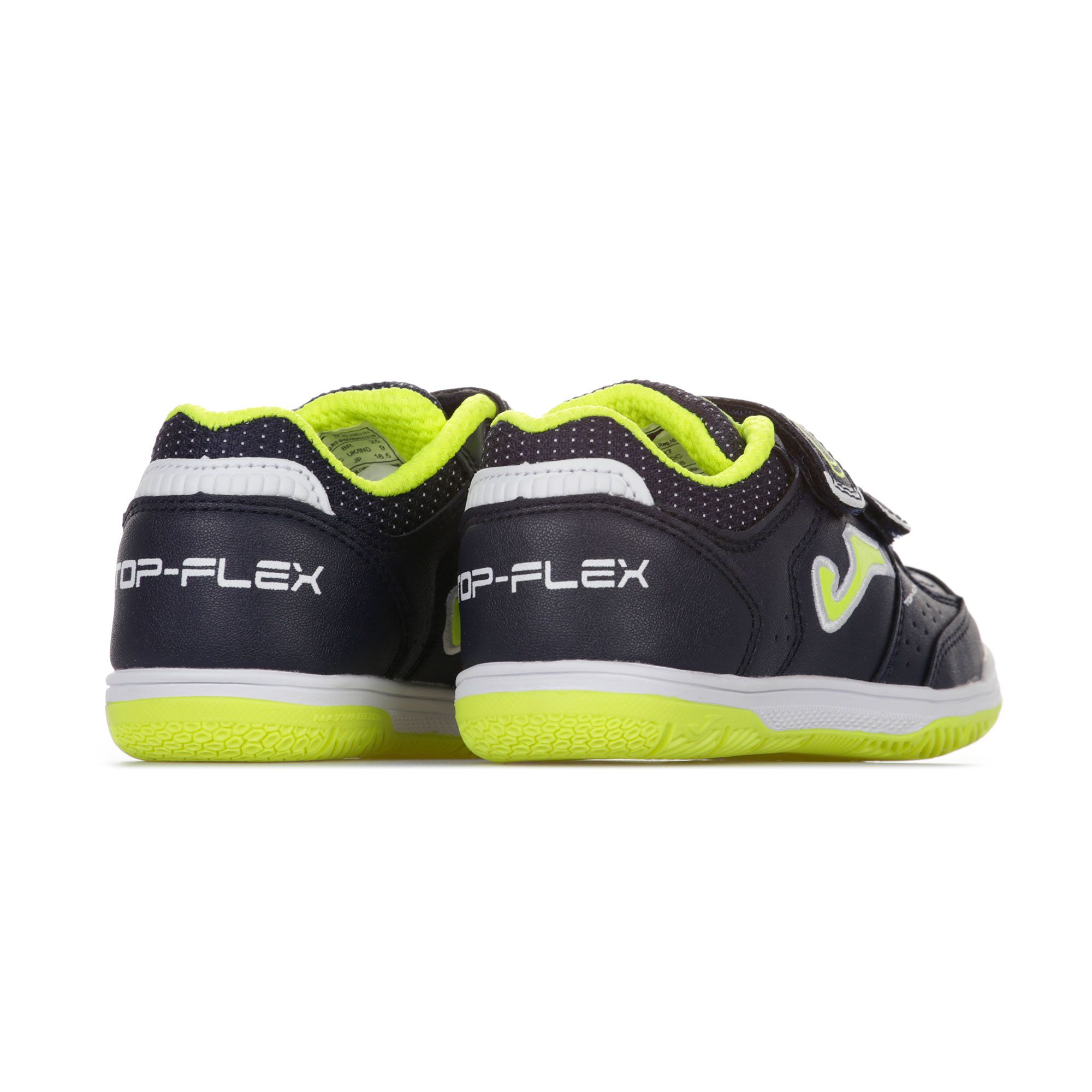 Zapatillas de Fútbol Sala Top Flex IN Velcro Junior Marino - Fútbol Factory