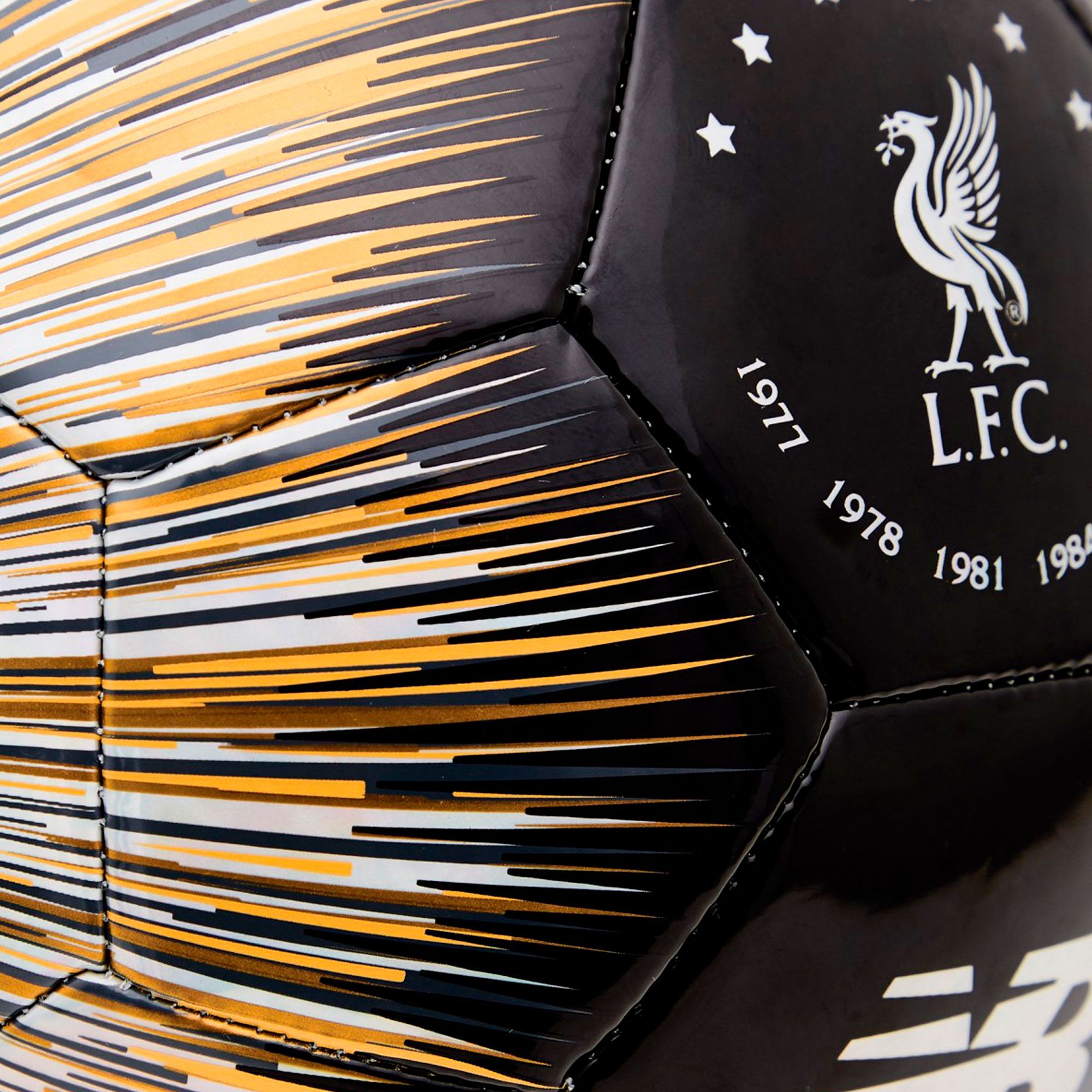 Balón de Fútbol 11 Liverpool FC 6 Times Negro - Fútbol Factory