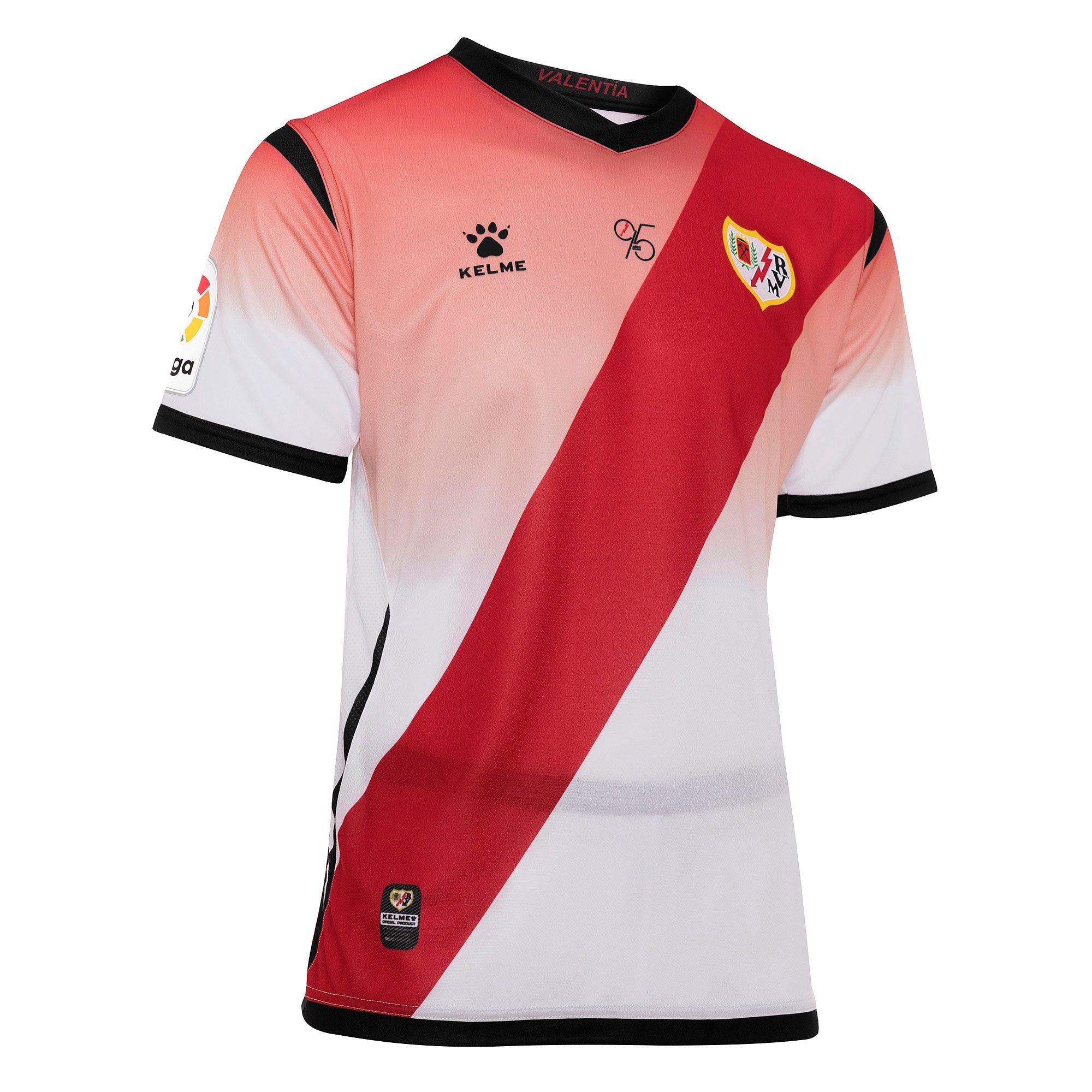 Camiseta 1 Rayo Vallecano 2019 2020 Blanco