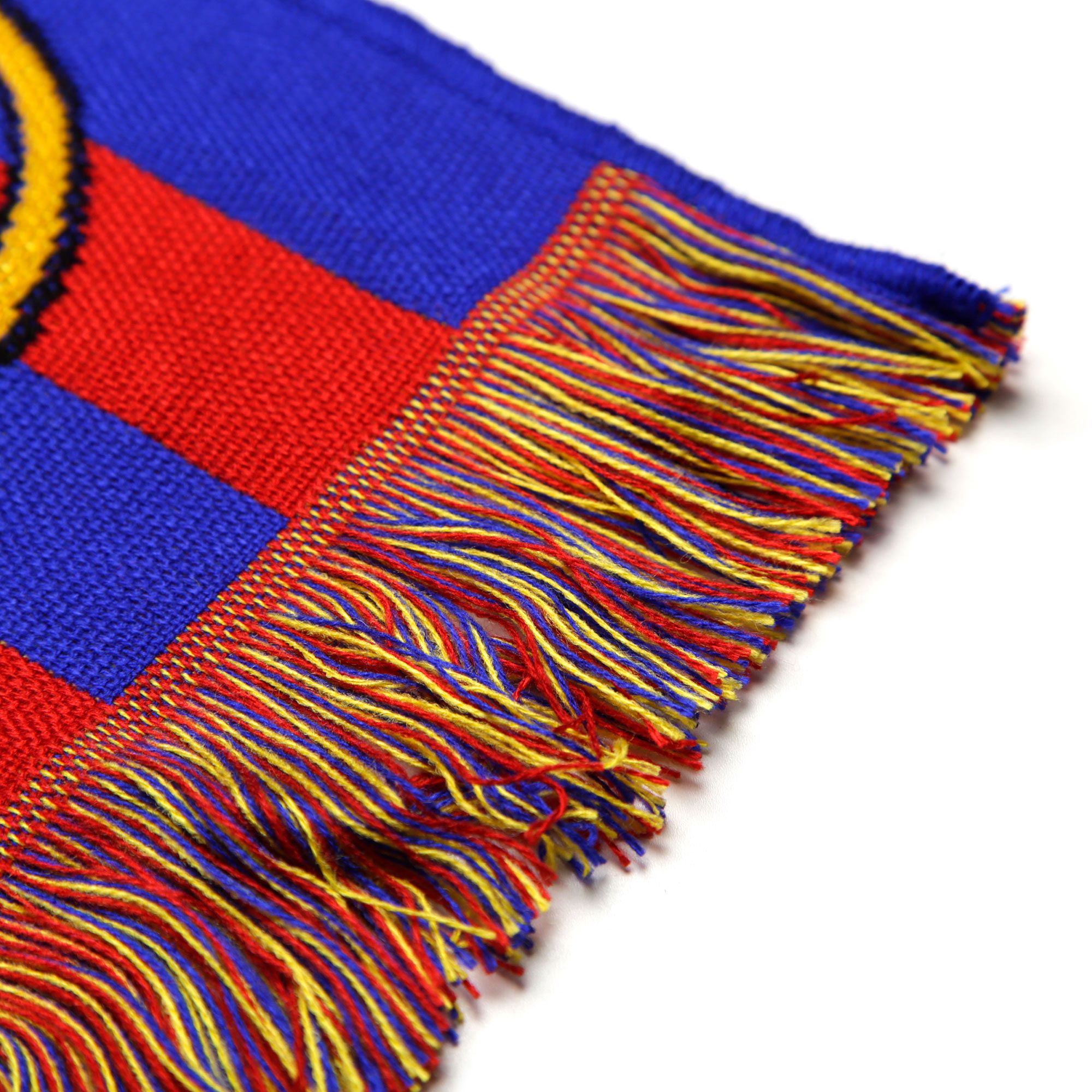 Bufanda Oficial del FC Barcelona 2019/2020 Lema Marino - Fútbol Factory
