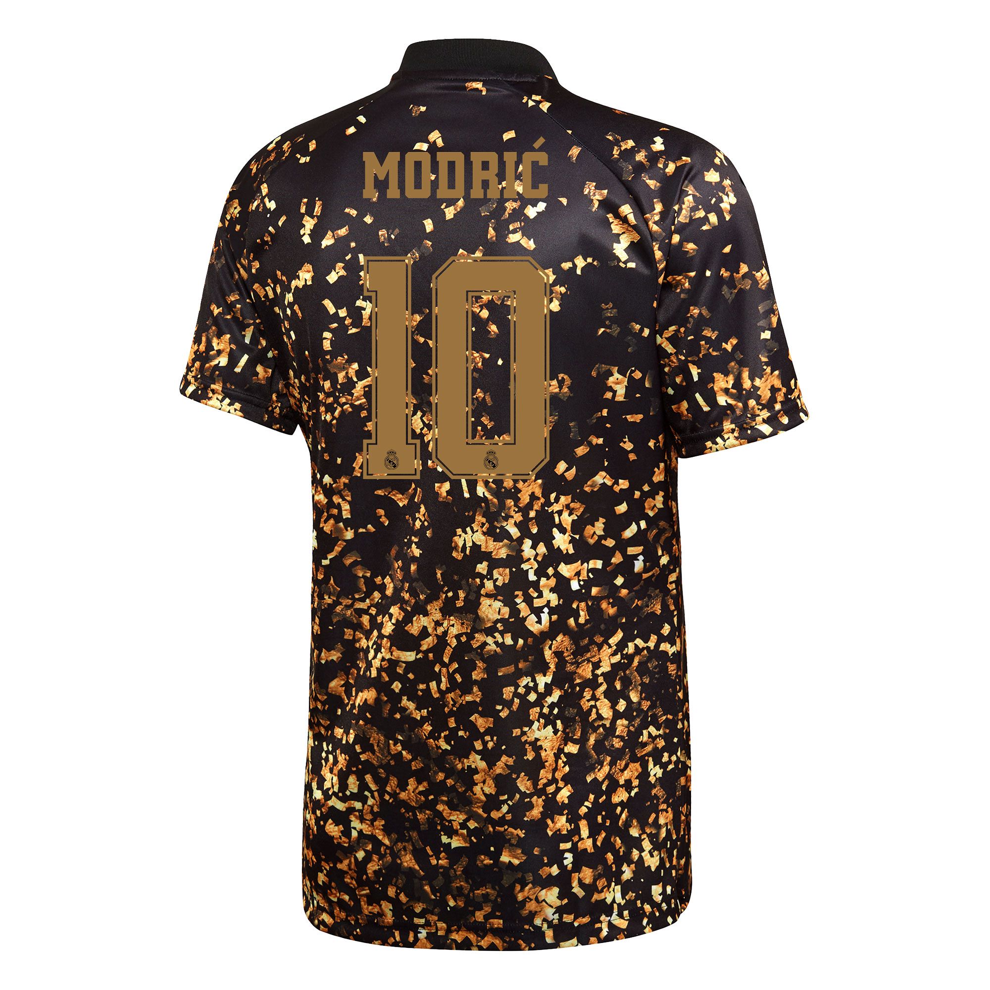 Camiseta 4ª Real Madrid 2019/2020 EA Sports Negro Dorado Modric - Fútbol Factory