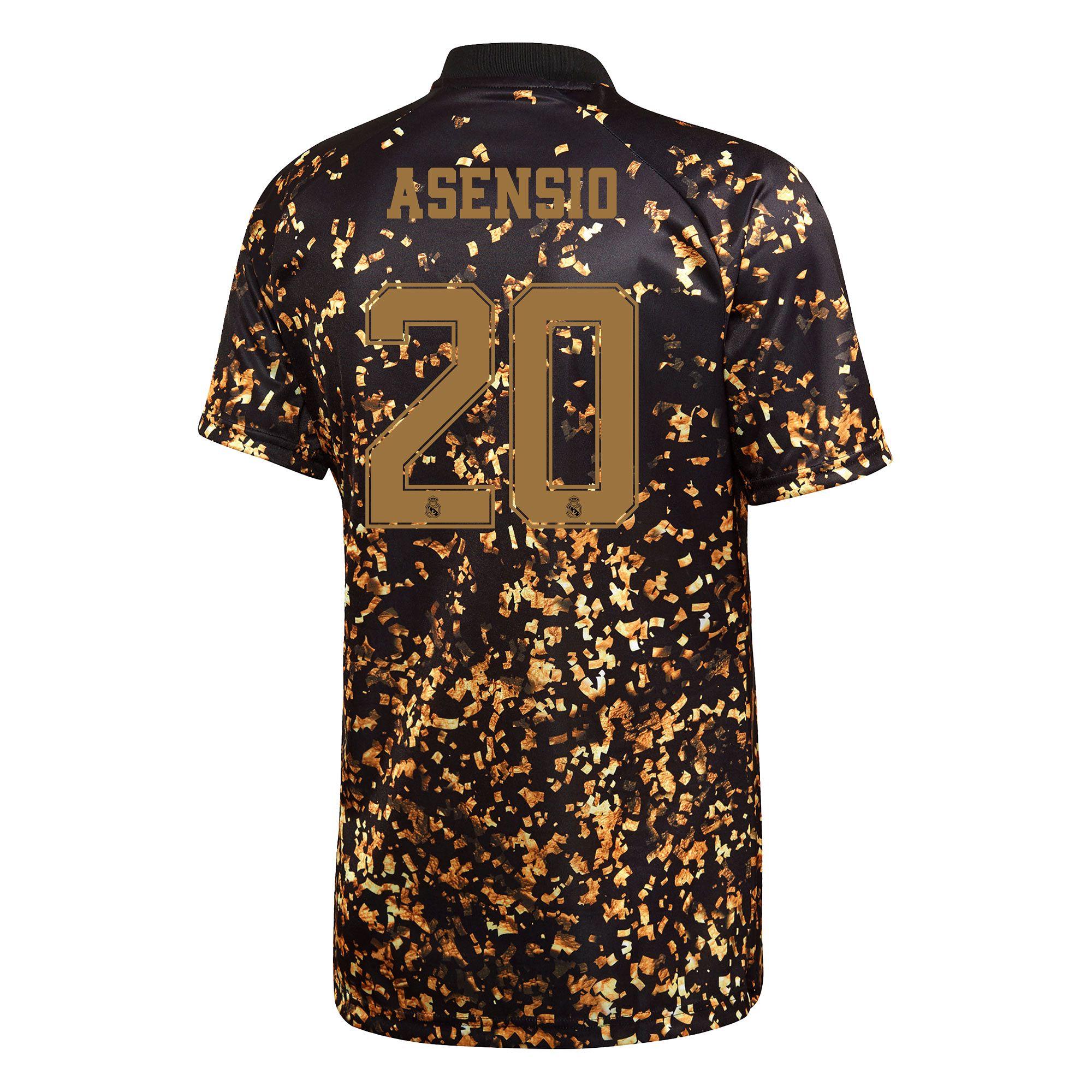 Camiseta 4ª Real Madrid 2019/2020 EA Sports Negro Dorado Asensio - Fútbol Factory