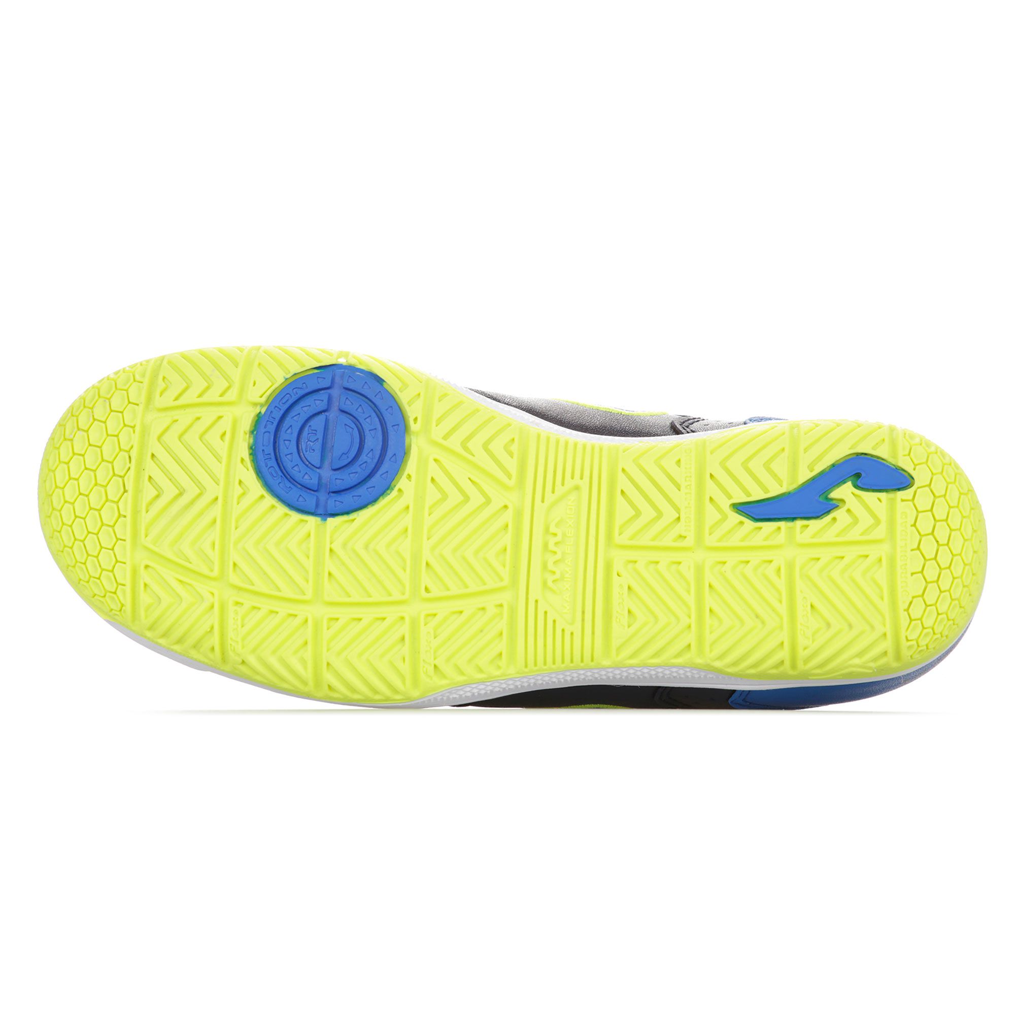 Zapatillas de Fútbol Sala Top Flex Junior Marino Amarillo - Fútbol Factory