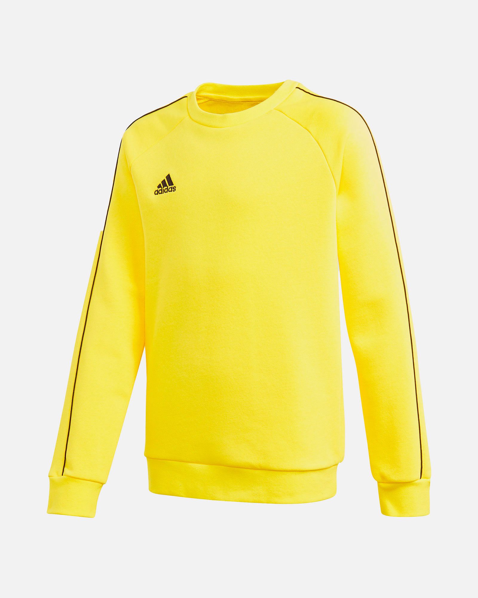 Sudadera de Trainning Core 18  Junior Amarillo - Fútbol Factory
