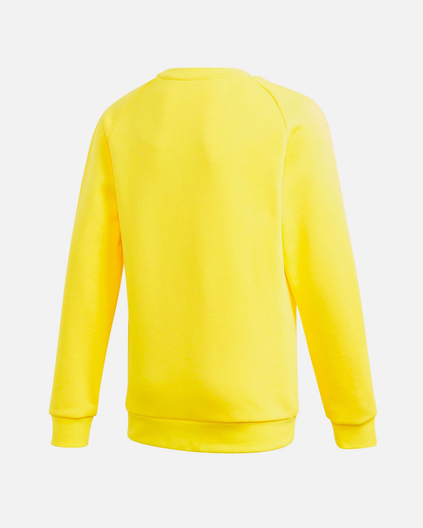 Sudadera de Trainning Core 18  Junior Amarillo - Fútbol Factory
