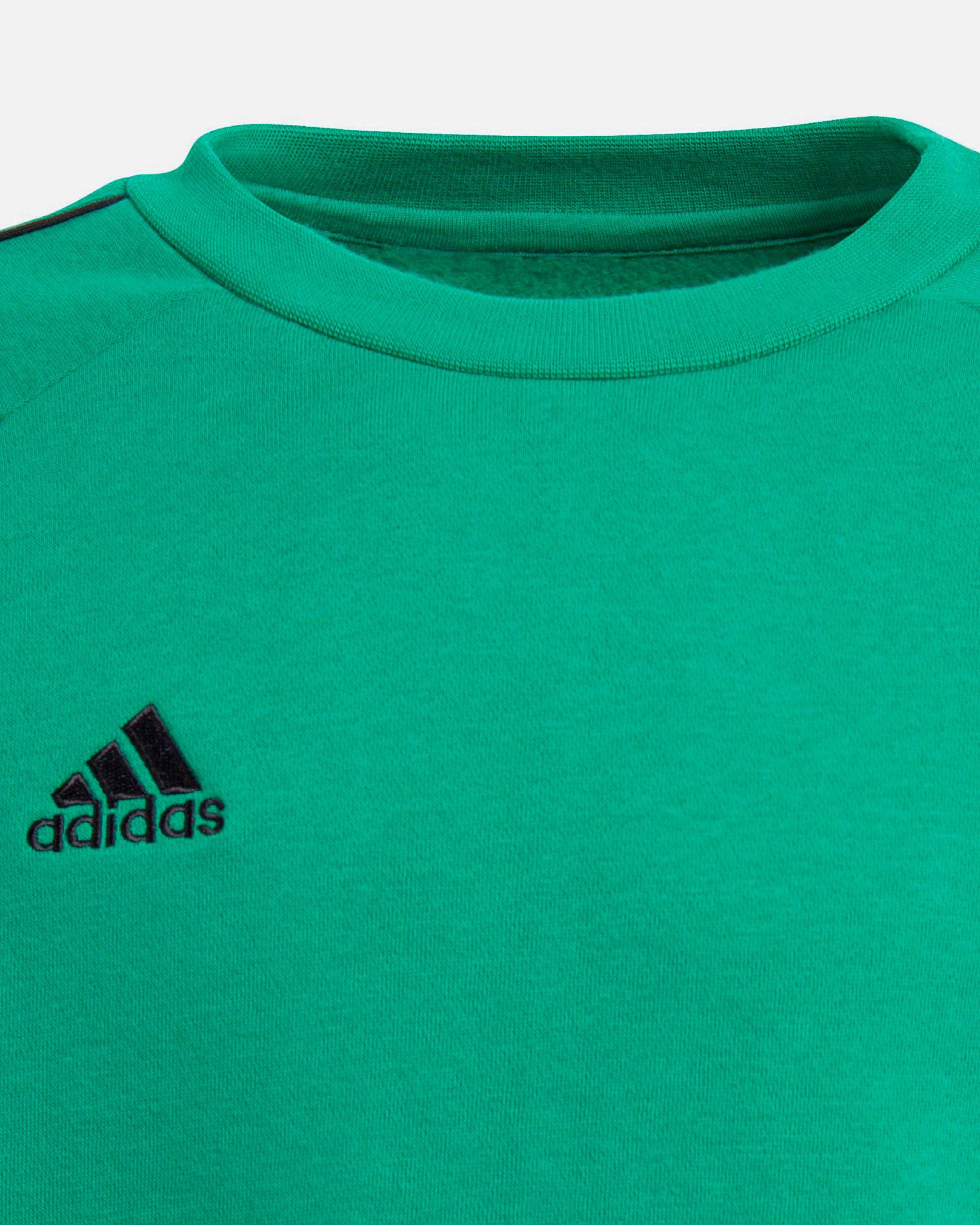 Sudadera de Trainning Core 18 Junior Verde - Fútbol Factory